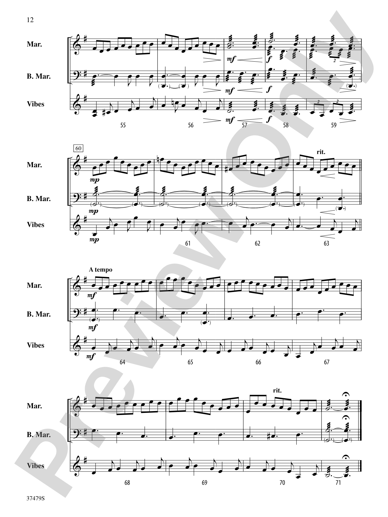 Classic Mallet Trios: Mallet Instrument Book