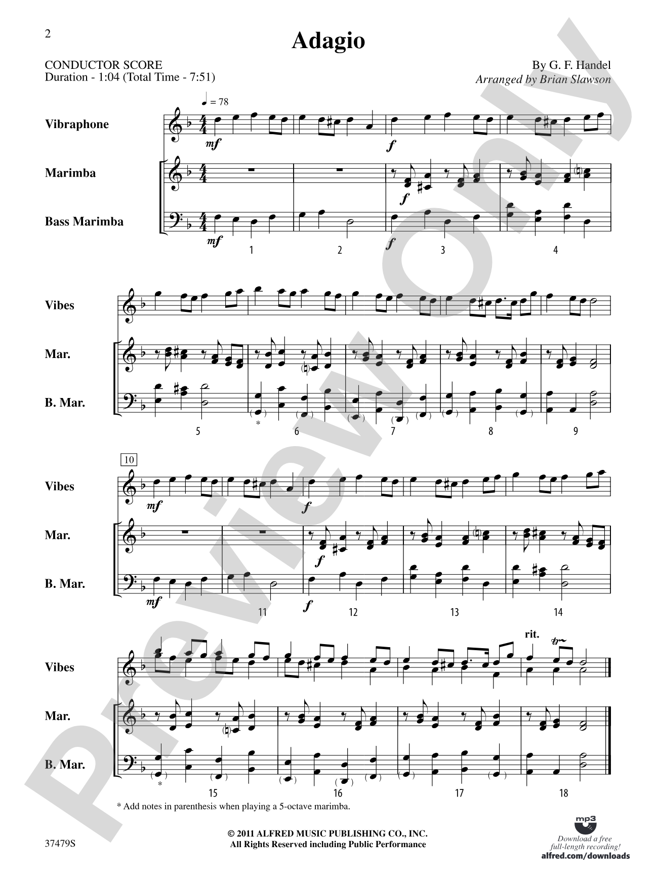 Classic Mallet Trios: Mallet Instrument Book