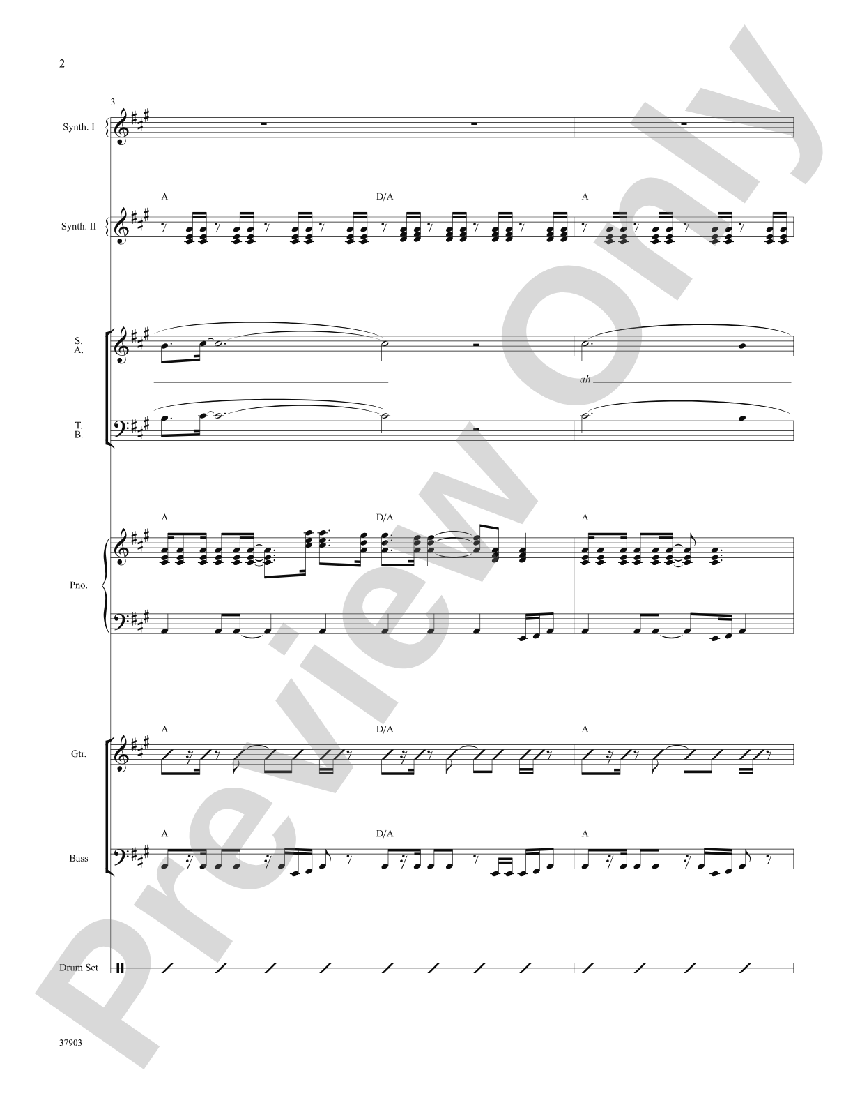 Dancing Queen (from Mamma Mia!): Choral SoundPax