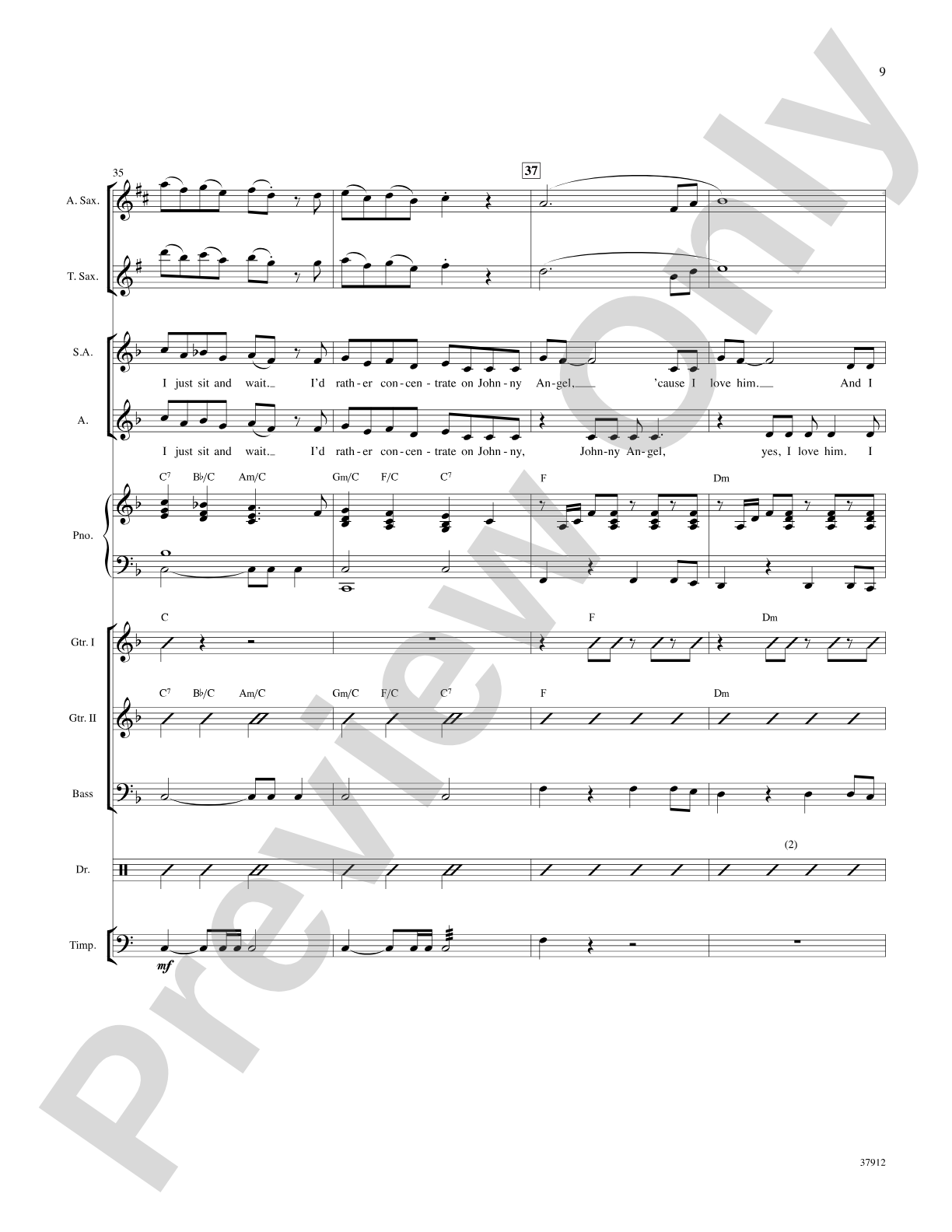 Johnny Angel: Choral SoundPax