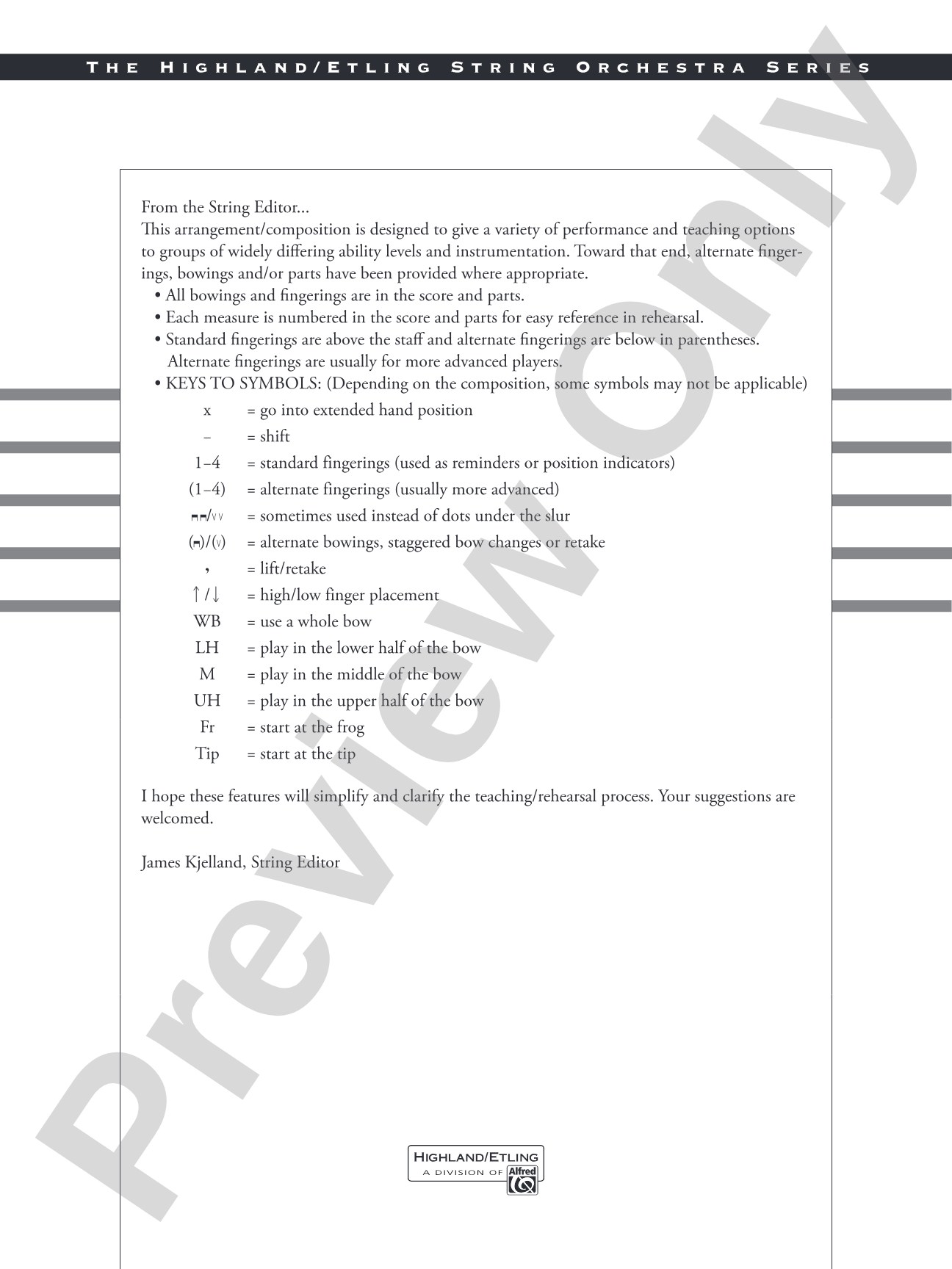Slumber Music: String Orchestra Conductor Score & Parts