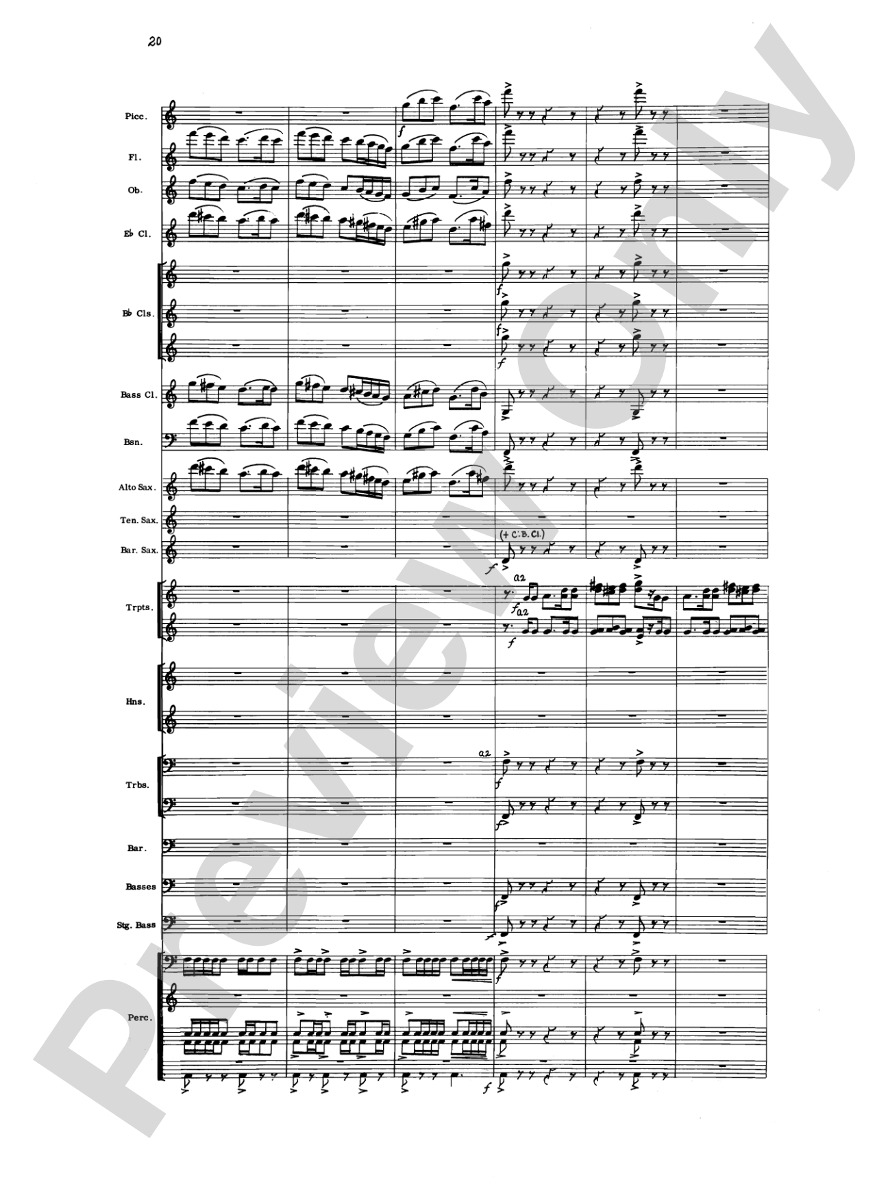 Liturgical Music for Band, Op. 33: Concert Band Conductor Score & Parts