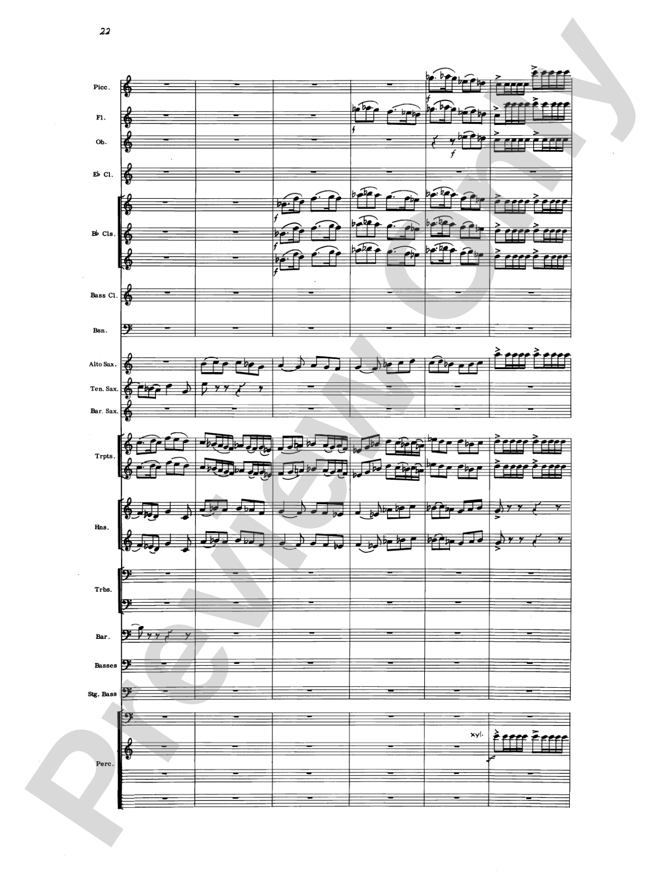 Liturgical Music for Band, Op. 33: Concert Band Conductor Score & Parts