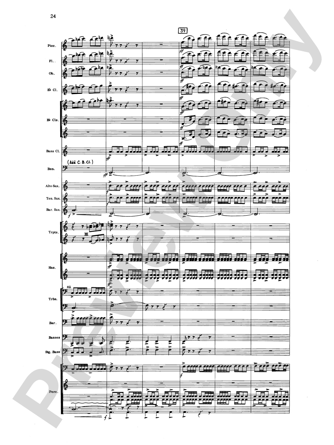 Liturgical Music for Band, Op. 33: Concert Band Conductor Score & Parts