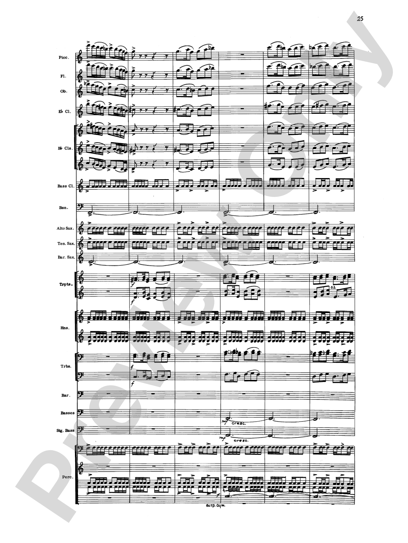 Liturgical Music for Band, Op. 33: Concert Band Conductor Score & Parts