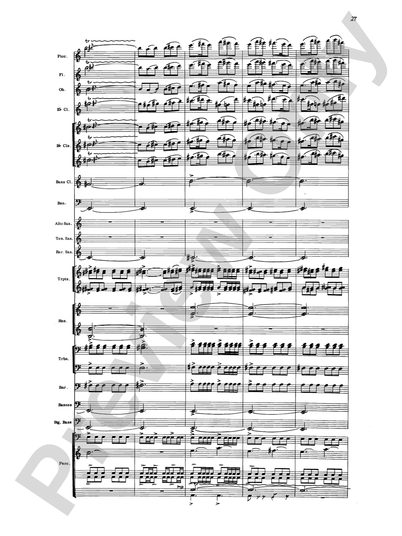 Liturgical Music for Band, Op. 33: Concert Band Conductor Score & Parts