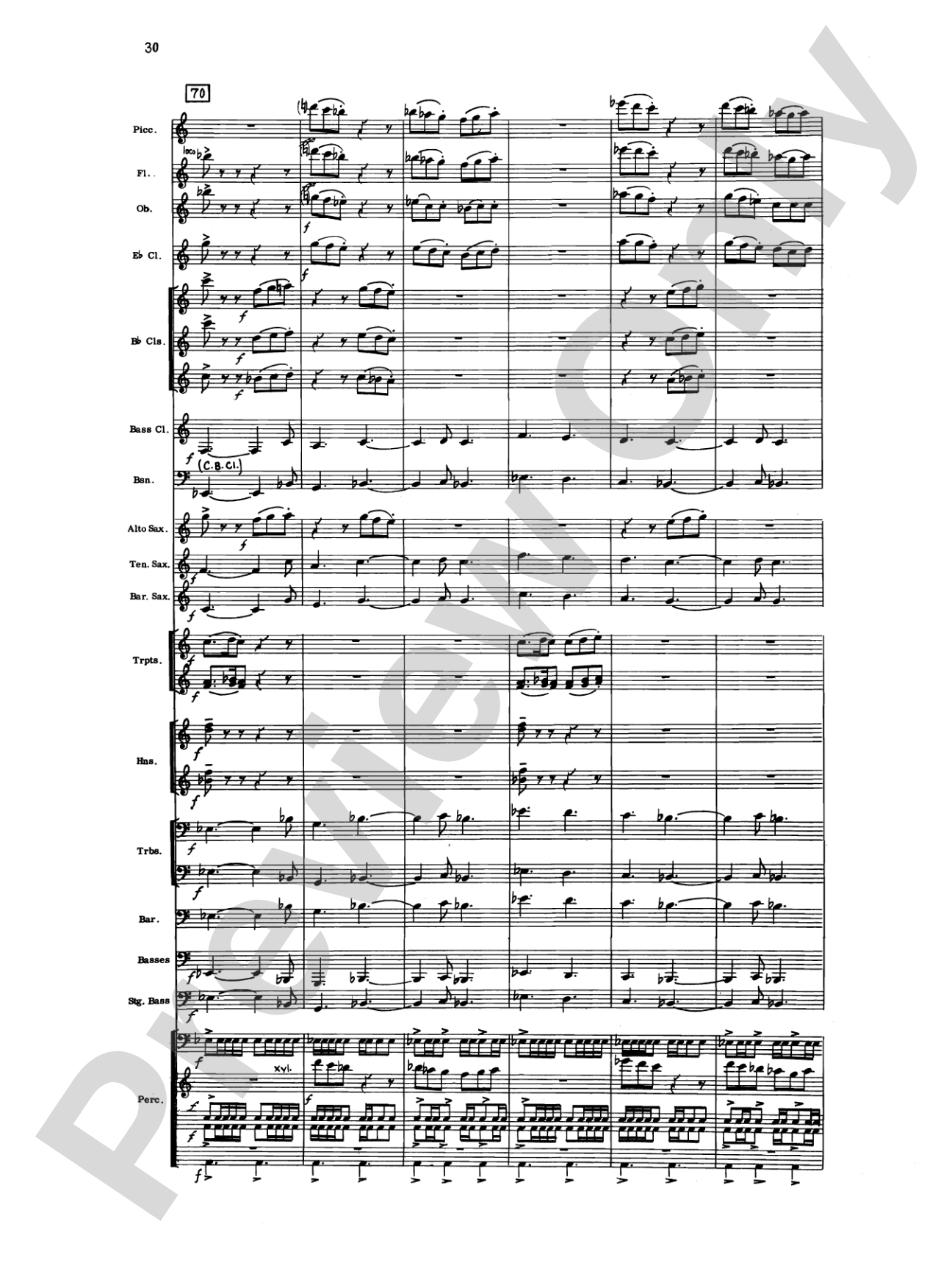 Liturgical Music for Band, Op. 33: Concert Band Conductor Score & Parts