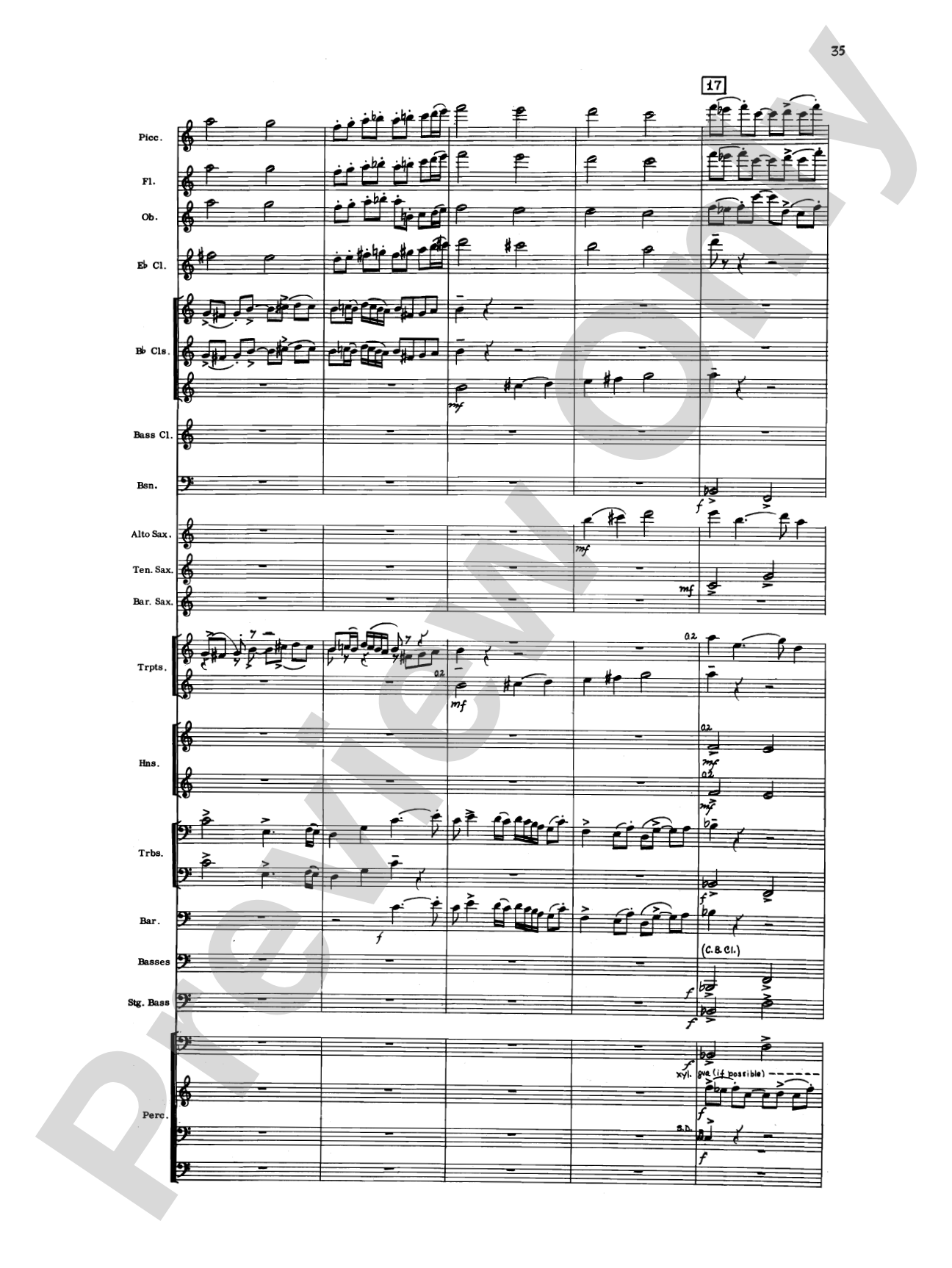 Liturgical Music for Band, Op. 33: Concert Band Conductor Score & Parts