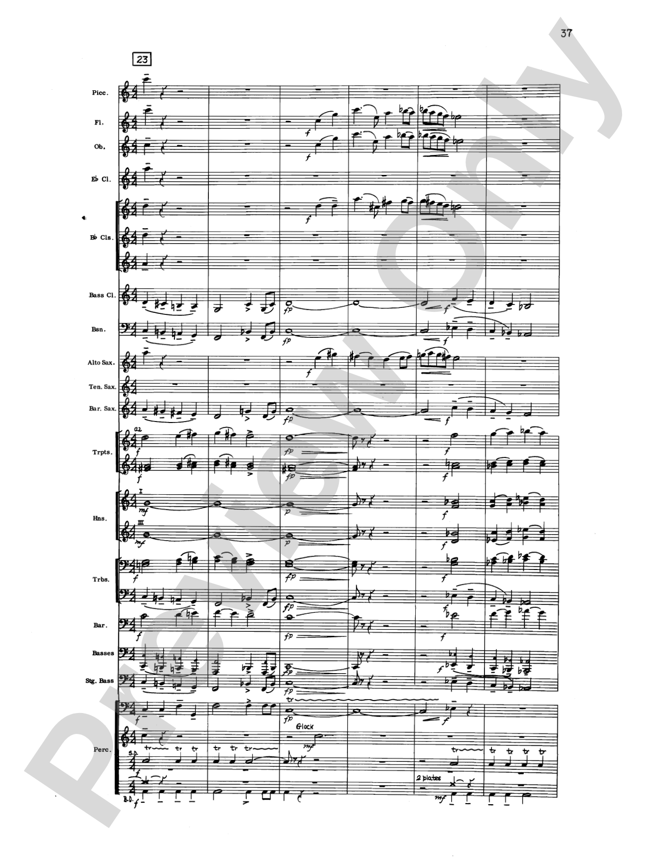 Liturgical Music for Band, Op. 33: Concert Band Conductor Score & Parts