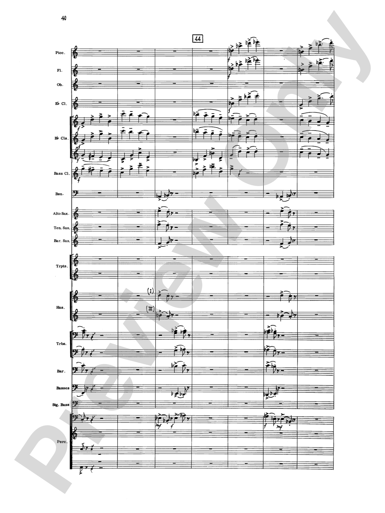 Liturgical Music for Band, Op. 33: Concert Band Conductor Score & Parts
