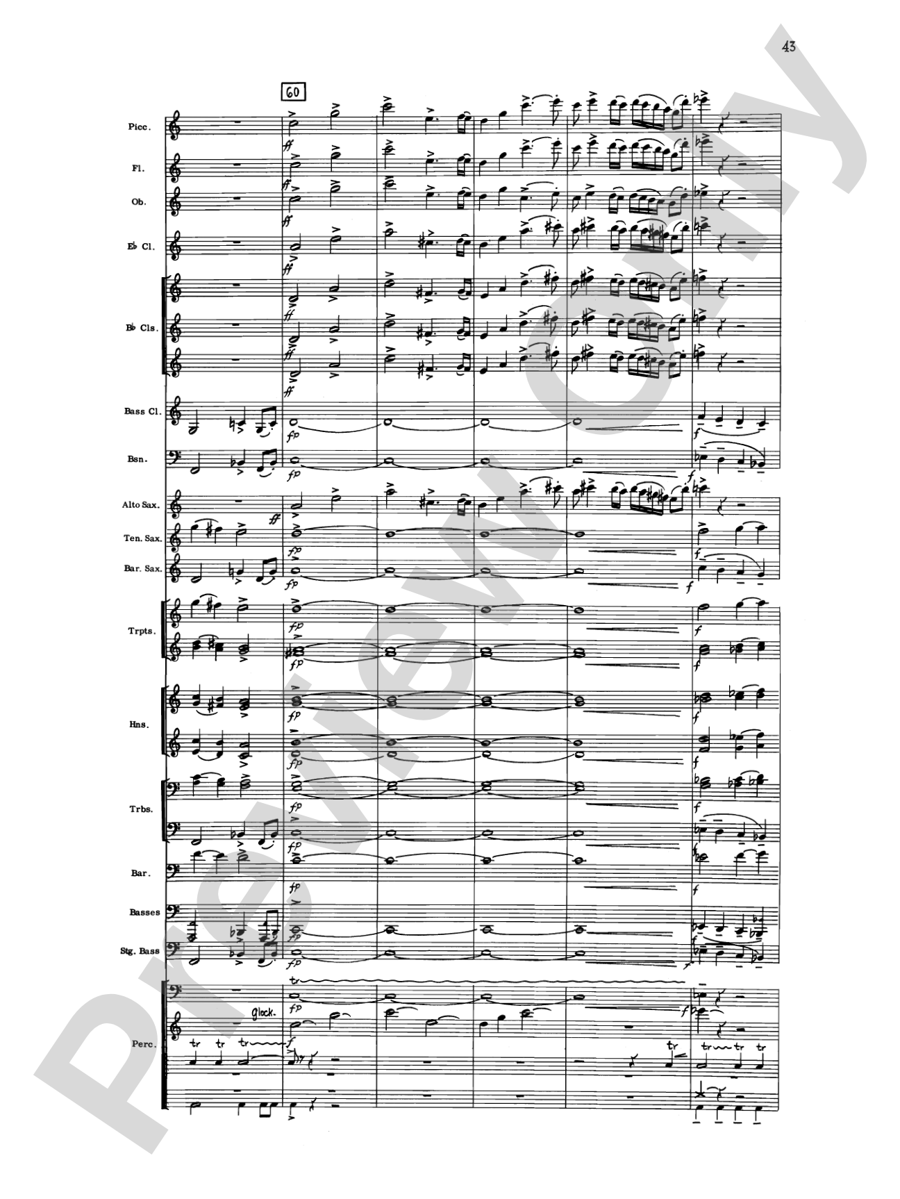 Liturgical Music for Band, Op. 33: Concert Band Conductor Score & Parts