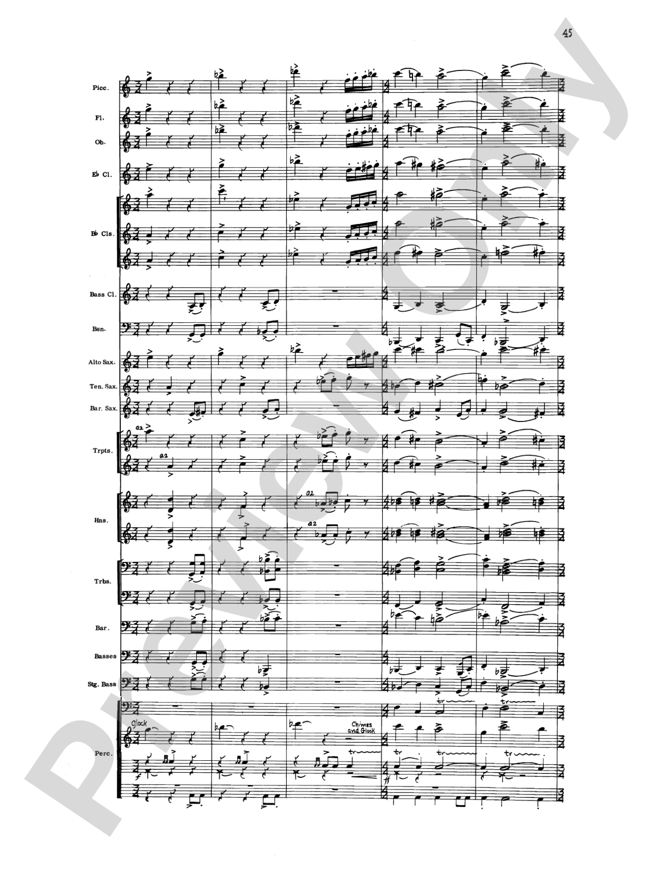 Liturgical Music for Band, Op. 33: Concert Band Conductor Score & Parts