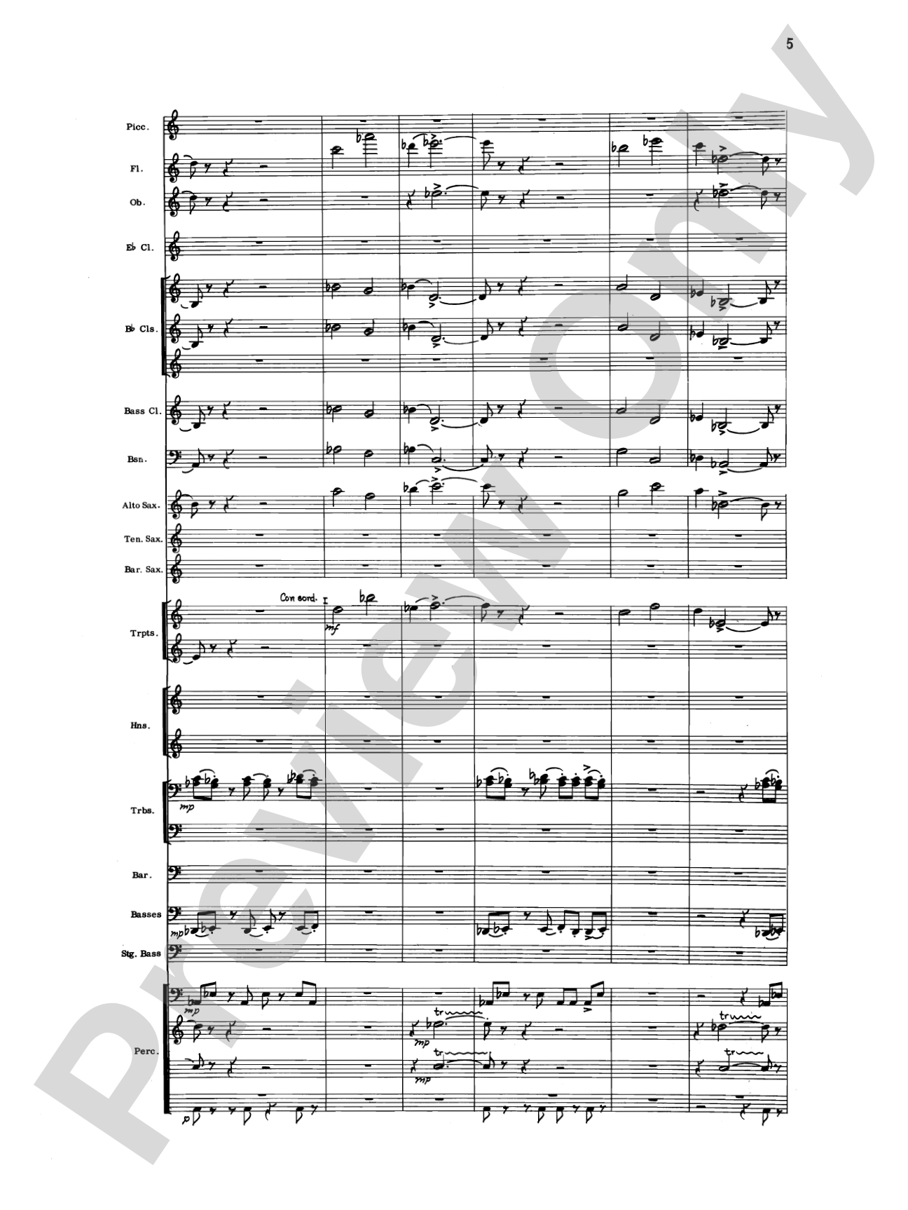Liturgical Music for Band, Op. 33: Concert Band Conductor Score & Parts