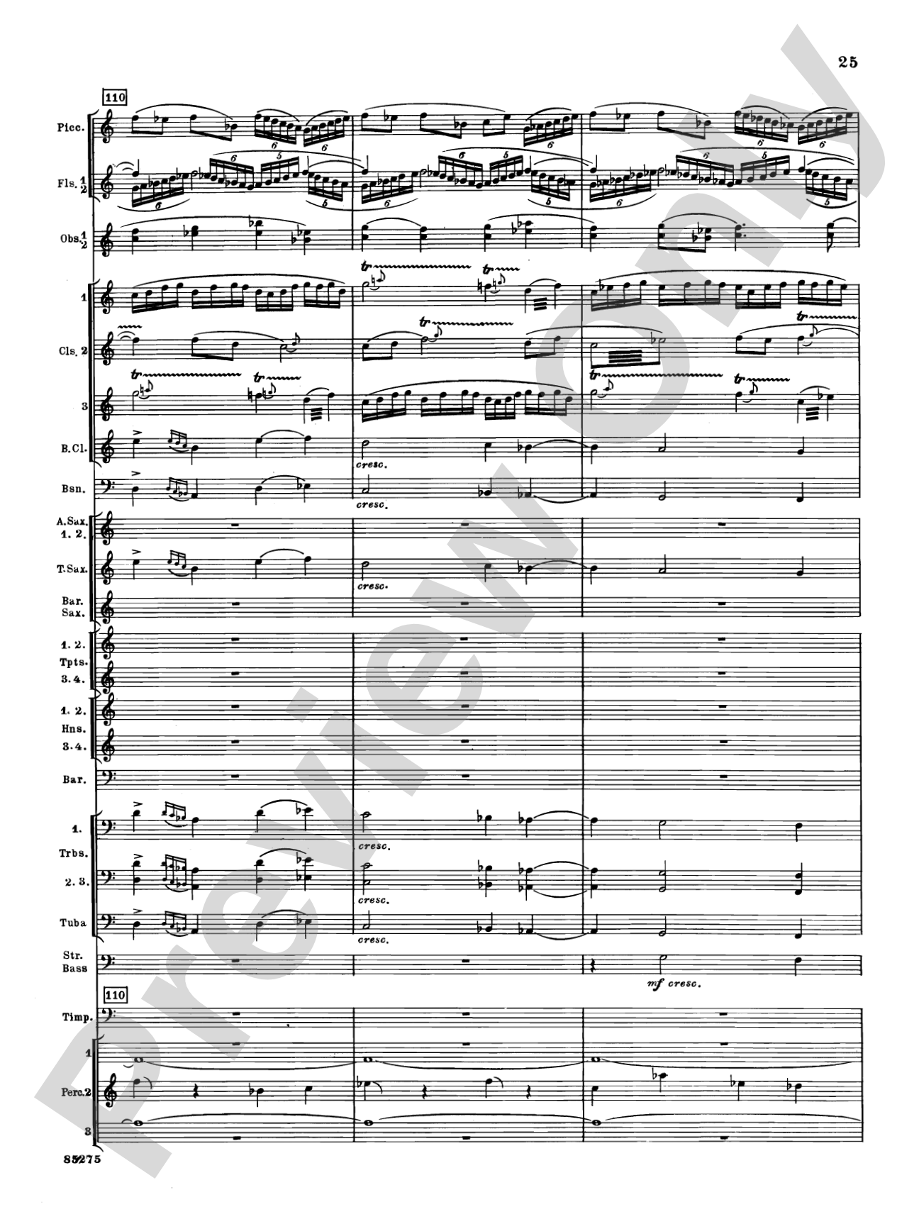 Alarums, Op. 27: Concert Band Conductor Score & Parts