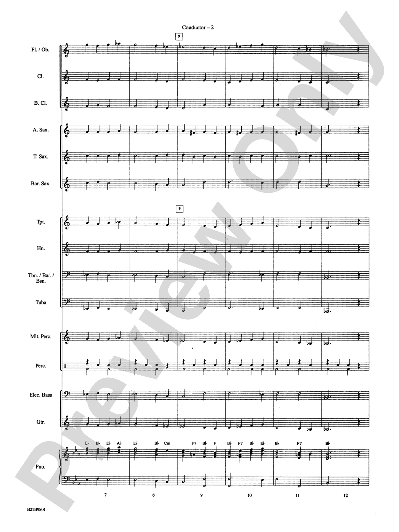 The Legacy of Christmas: Concert Band Conductor Score & Parts