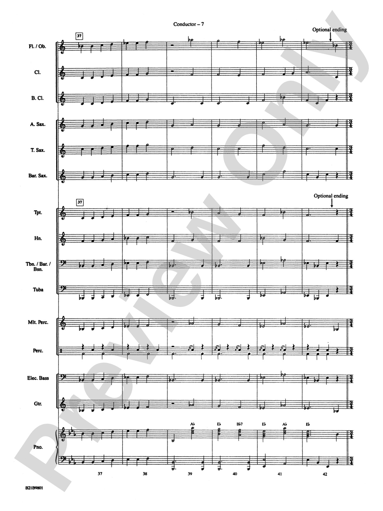 The Legacy of Christmas: Concert Band Conductor Score & Parts