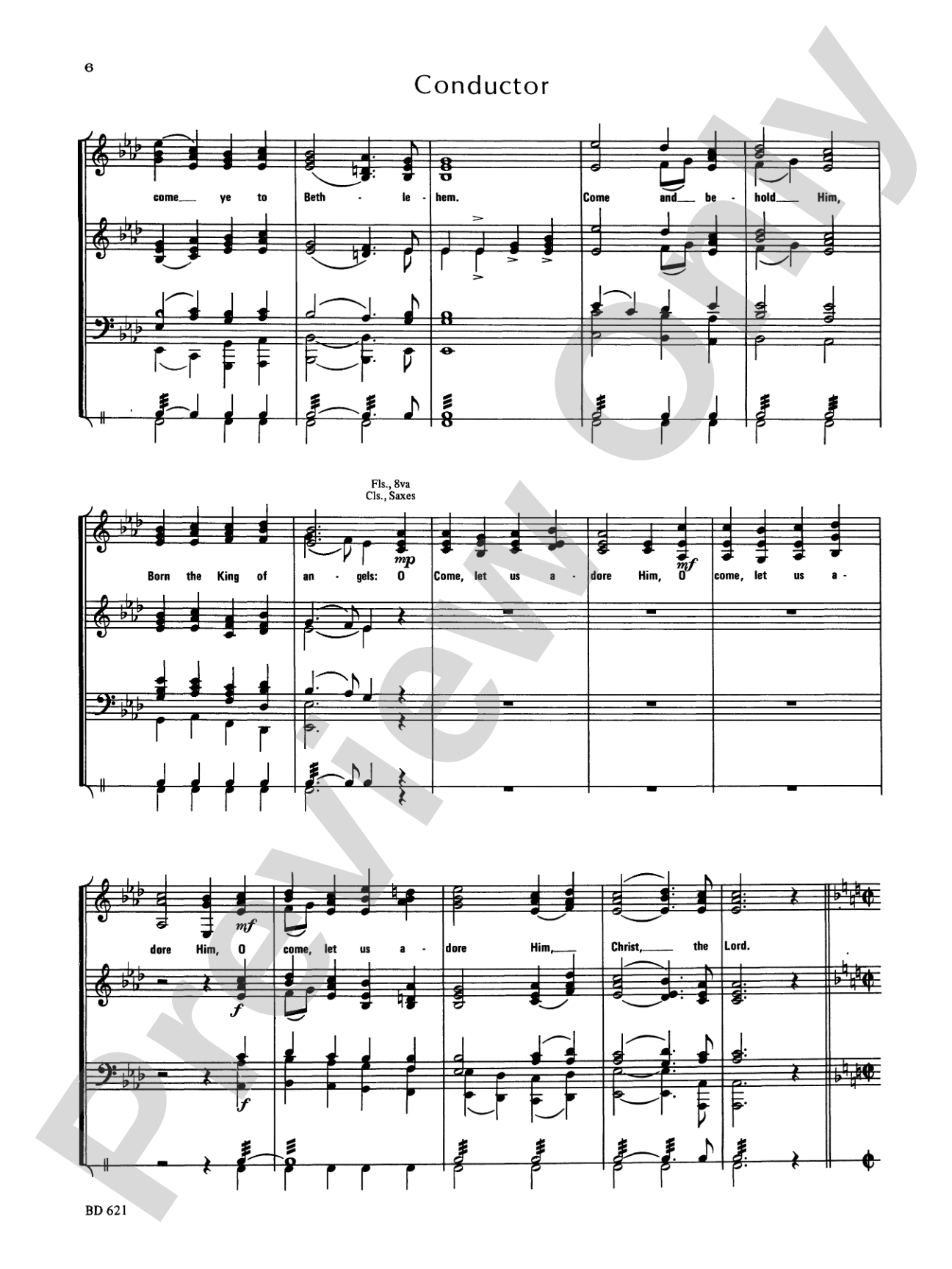Christmas Sing-a-Long (for Band with Audience Participation): Concert Band Conductor Score & Parts