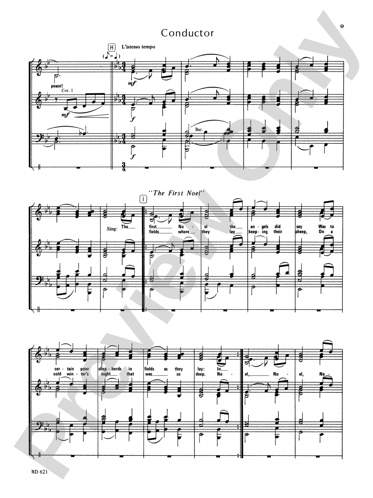 Christmas Sing-a-Long (for Band with Audience Participation): Concert Band Conductor Score & Parts