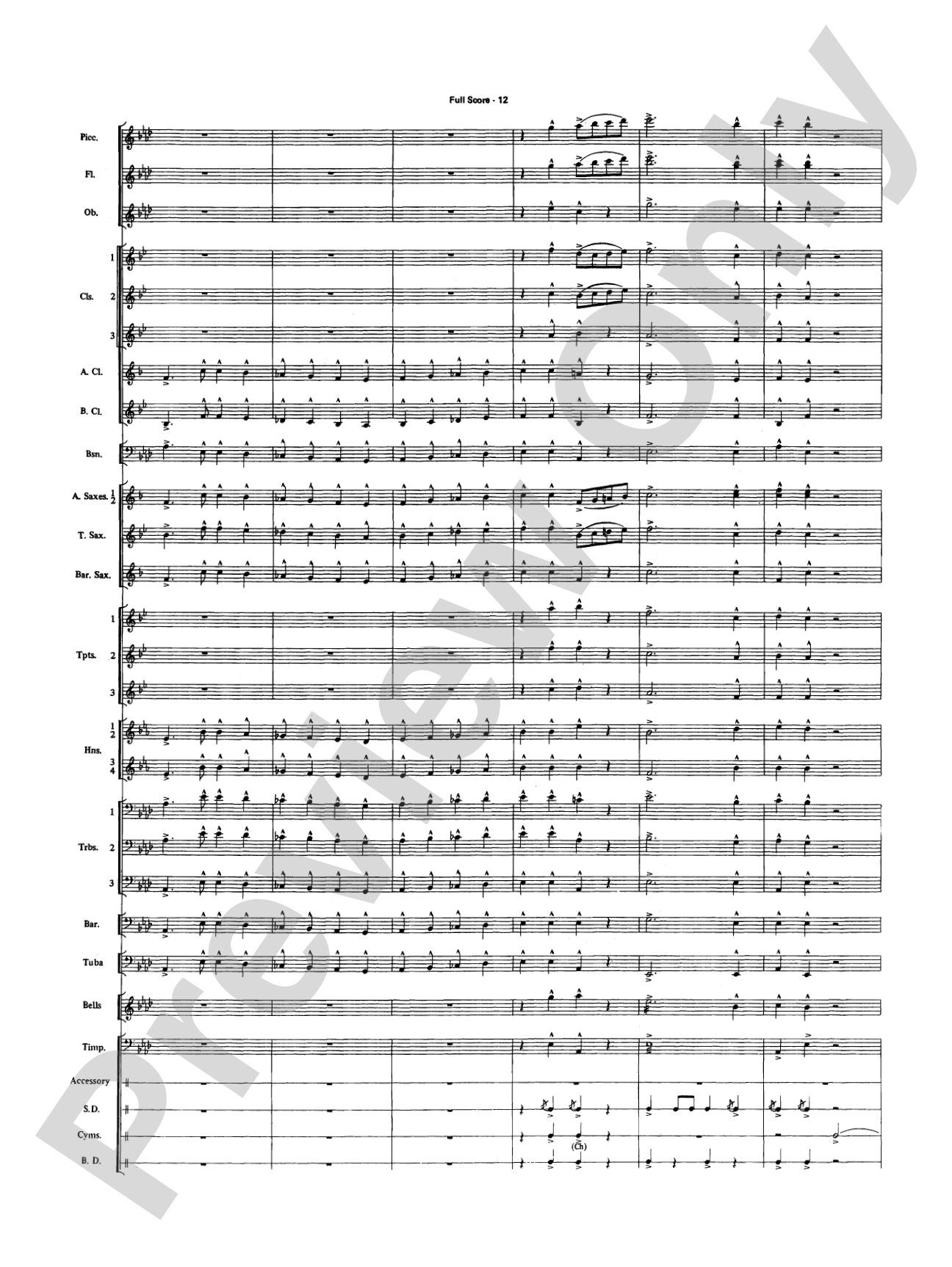 Jingle Bells Forever (Concert March): Concert Band Conductor Score & Parts