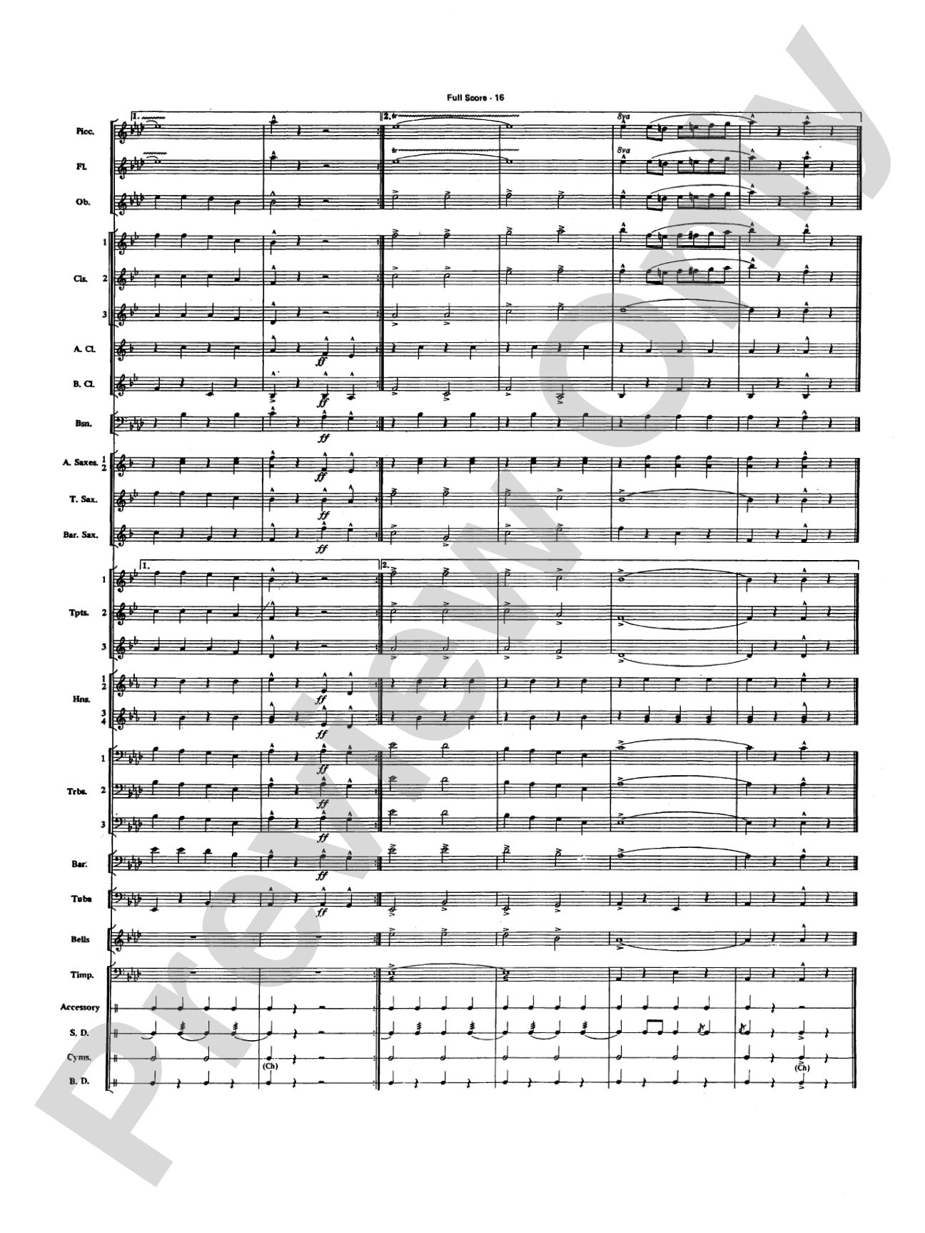 Jingle Bells Forever (Concert March): Concert Band Conductor Score & Parts