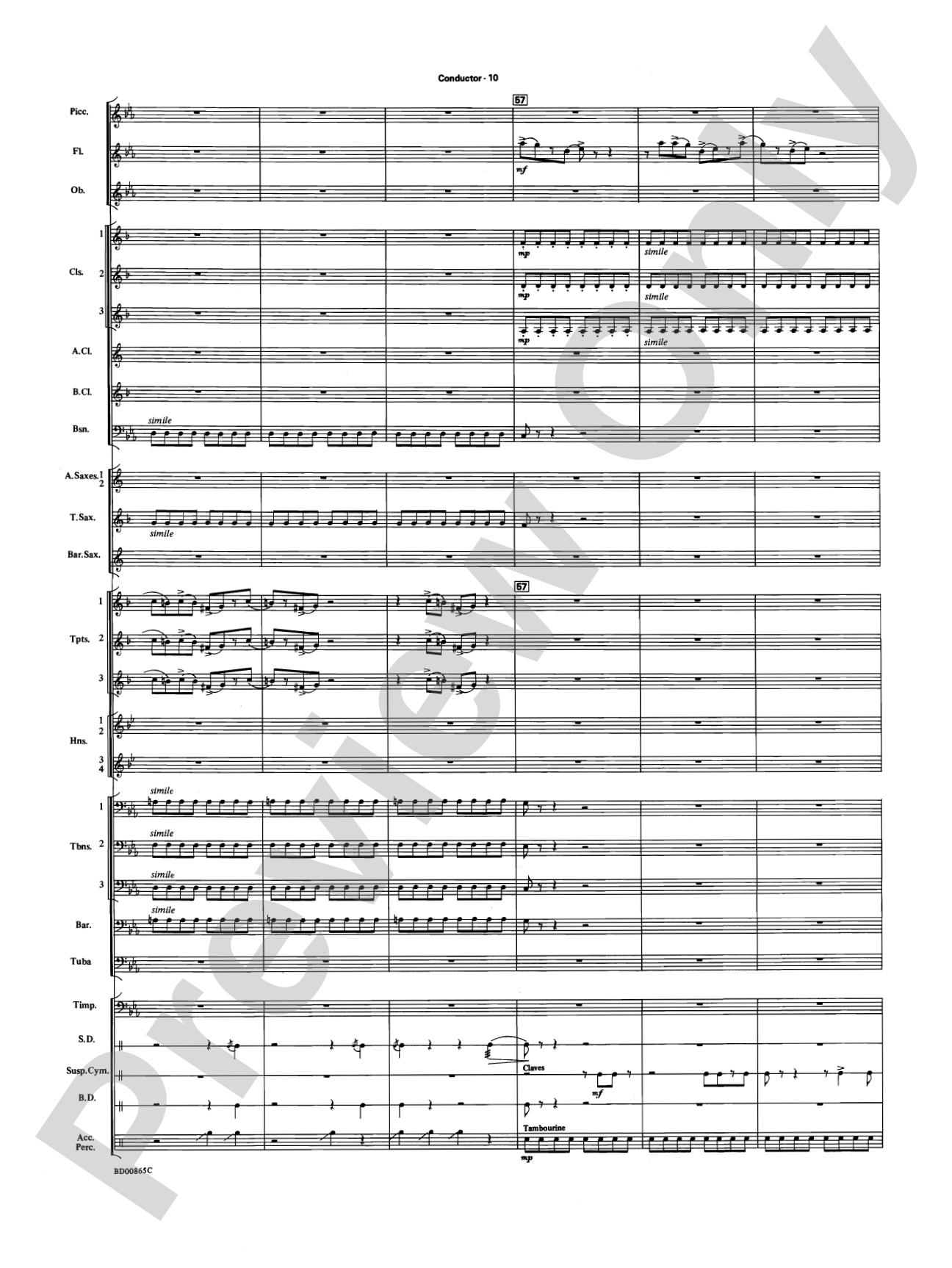 Encounters: Concert Band Conductor Score & Parts