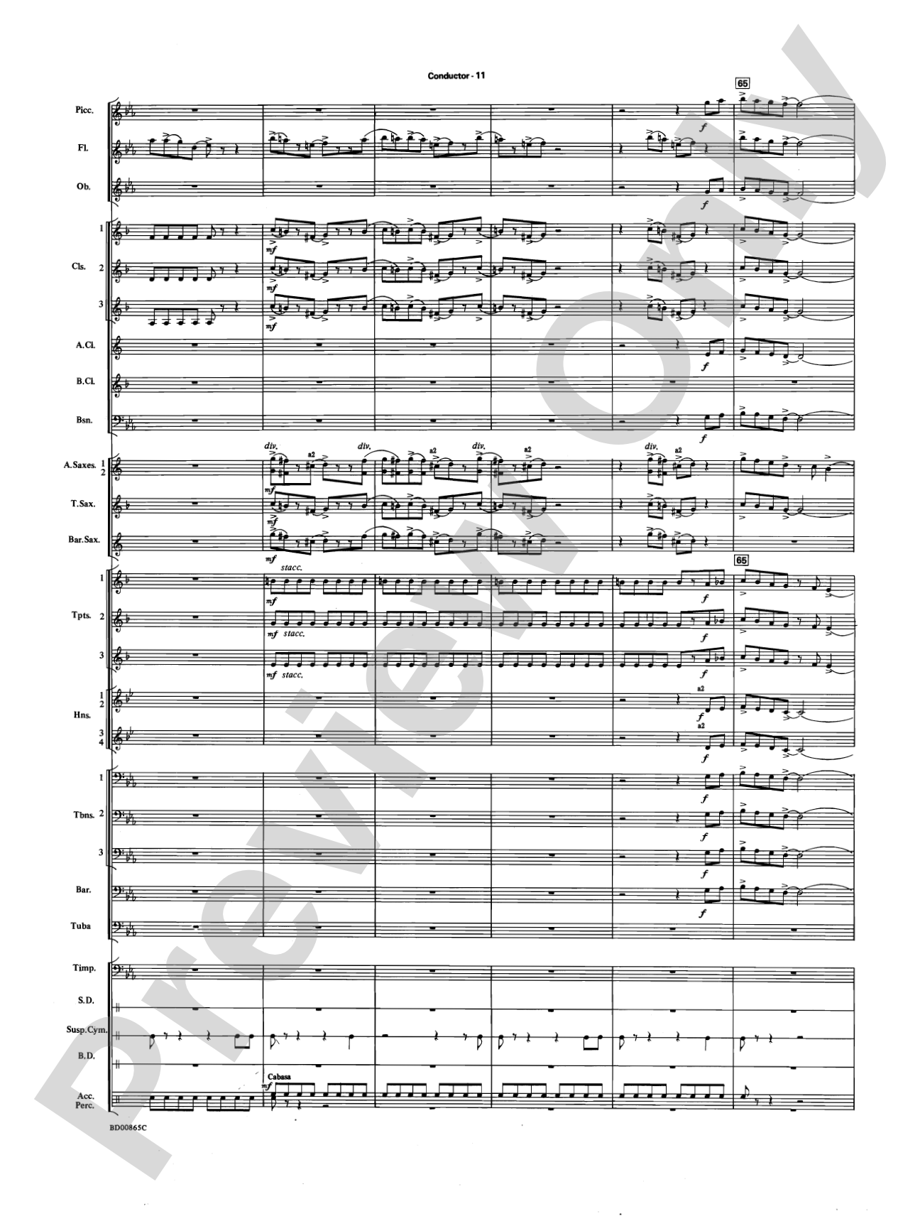 Encounters: Concert Band Conductor Score & Parts