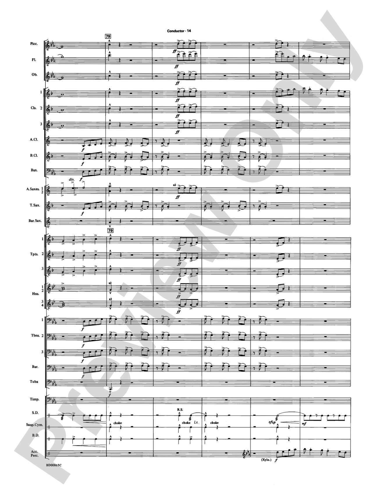 Encounters: Concert Band Conductor Score & Parts