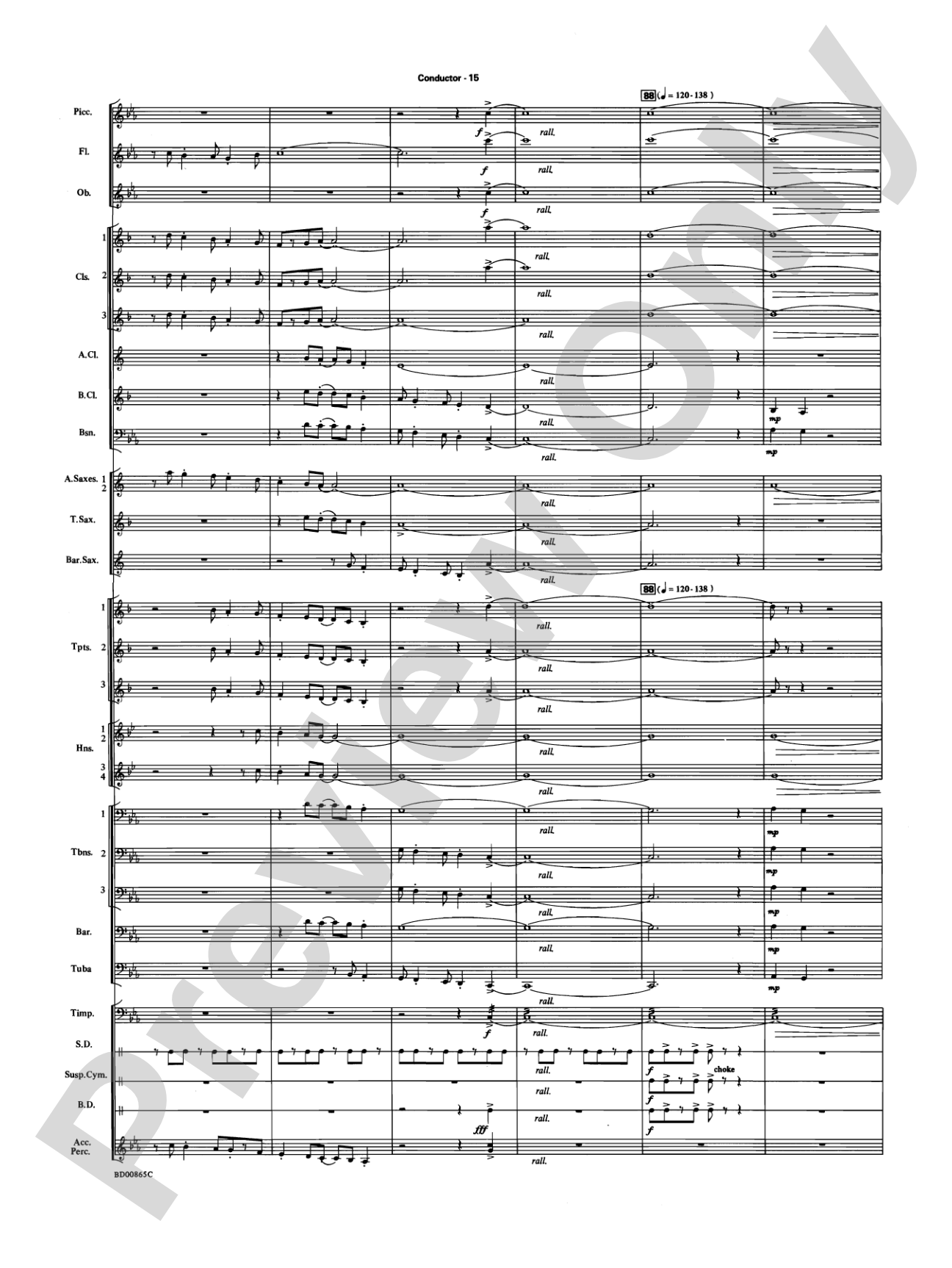 Encounters: Concert Band Conductor Score & Parts