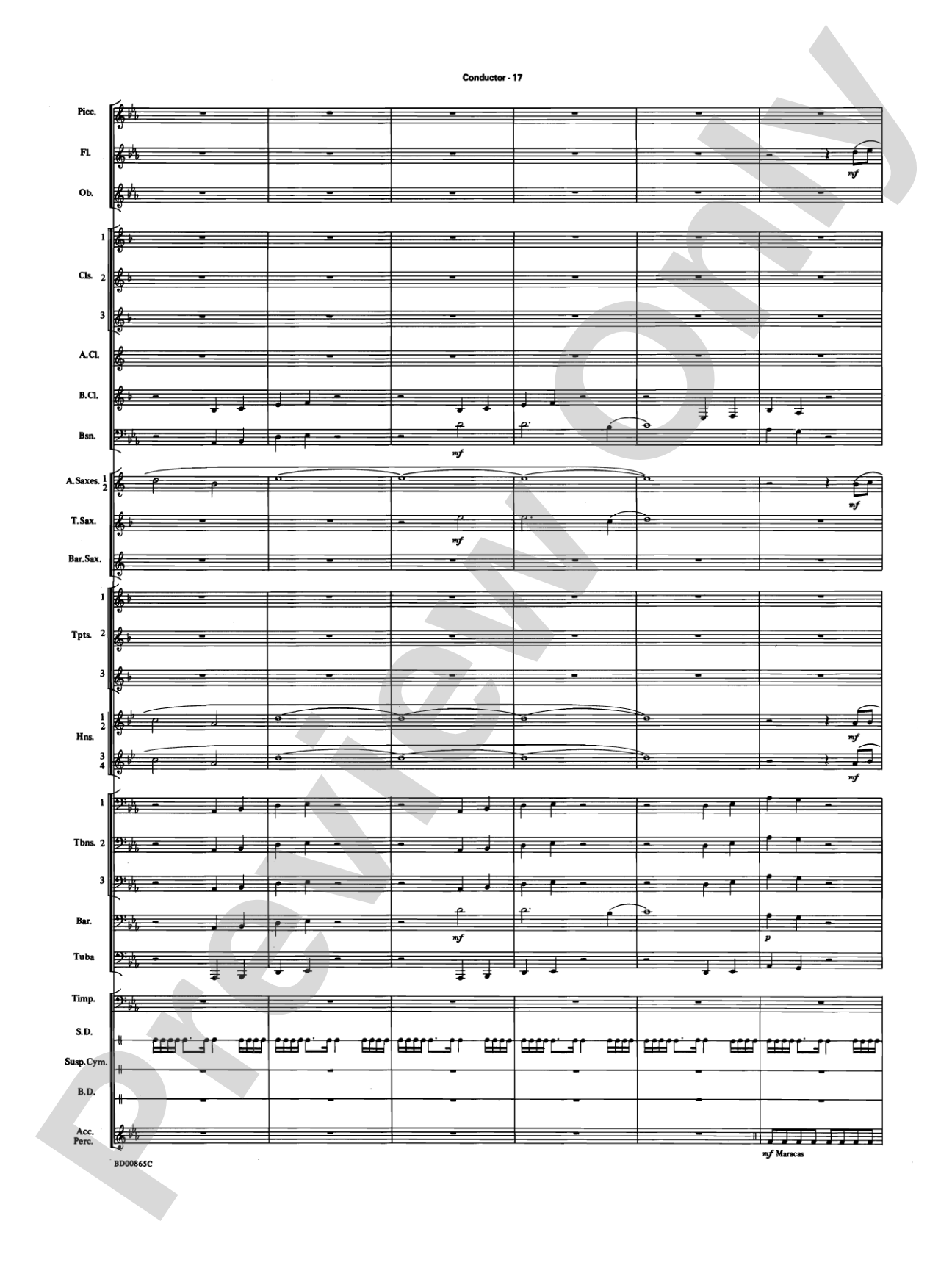 Encounters: Concert Band Conductor Score & Parts