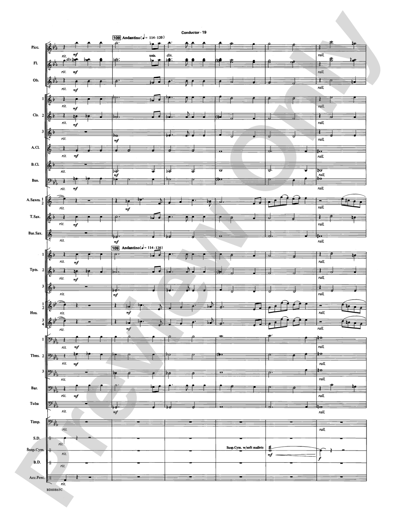 Encounters: Concert Band Conductor Score & Parts