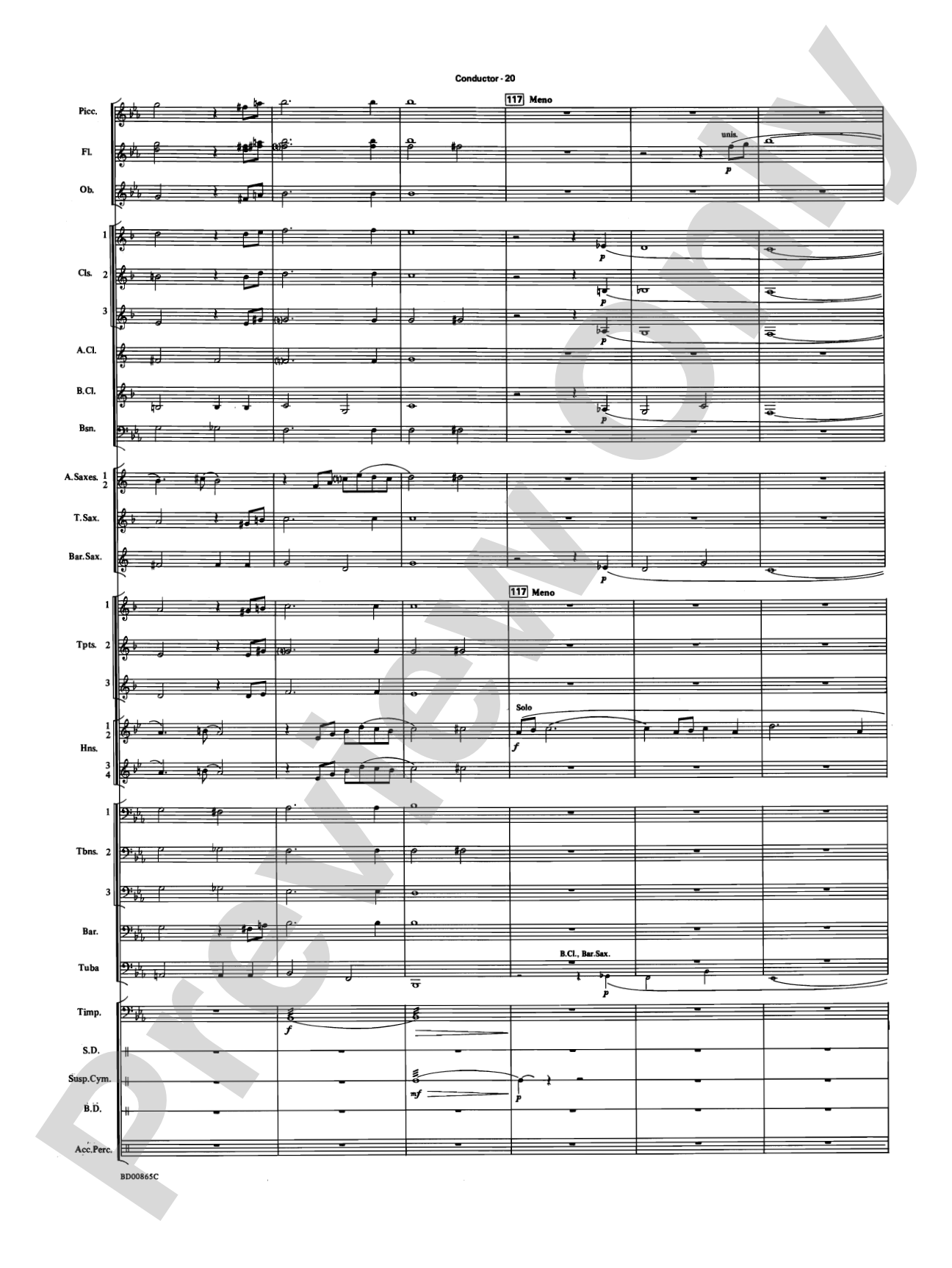 Encounters: Concert Band Conductor Score & Parts