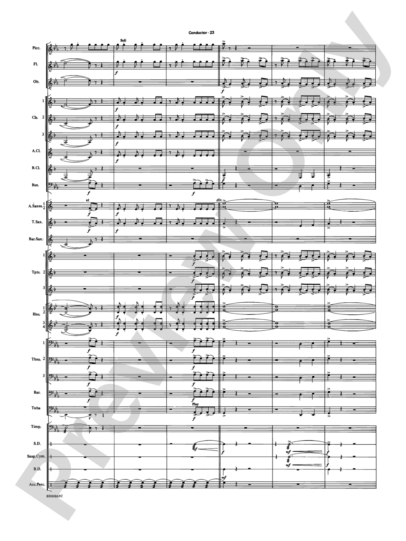Encounters: Concert Band Conductor Score & Parts