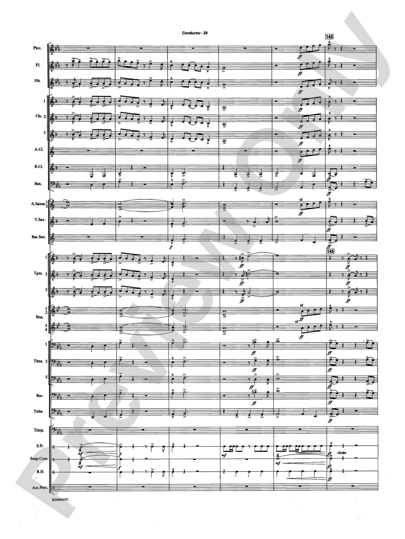 Encounters: Concert Band Conductor Score & Parts
