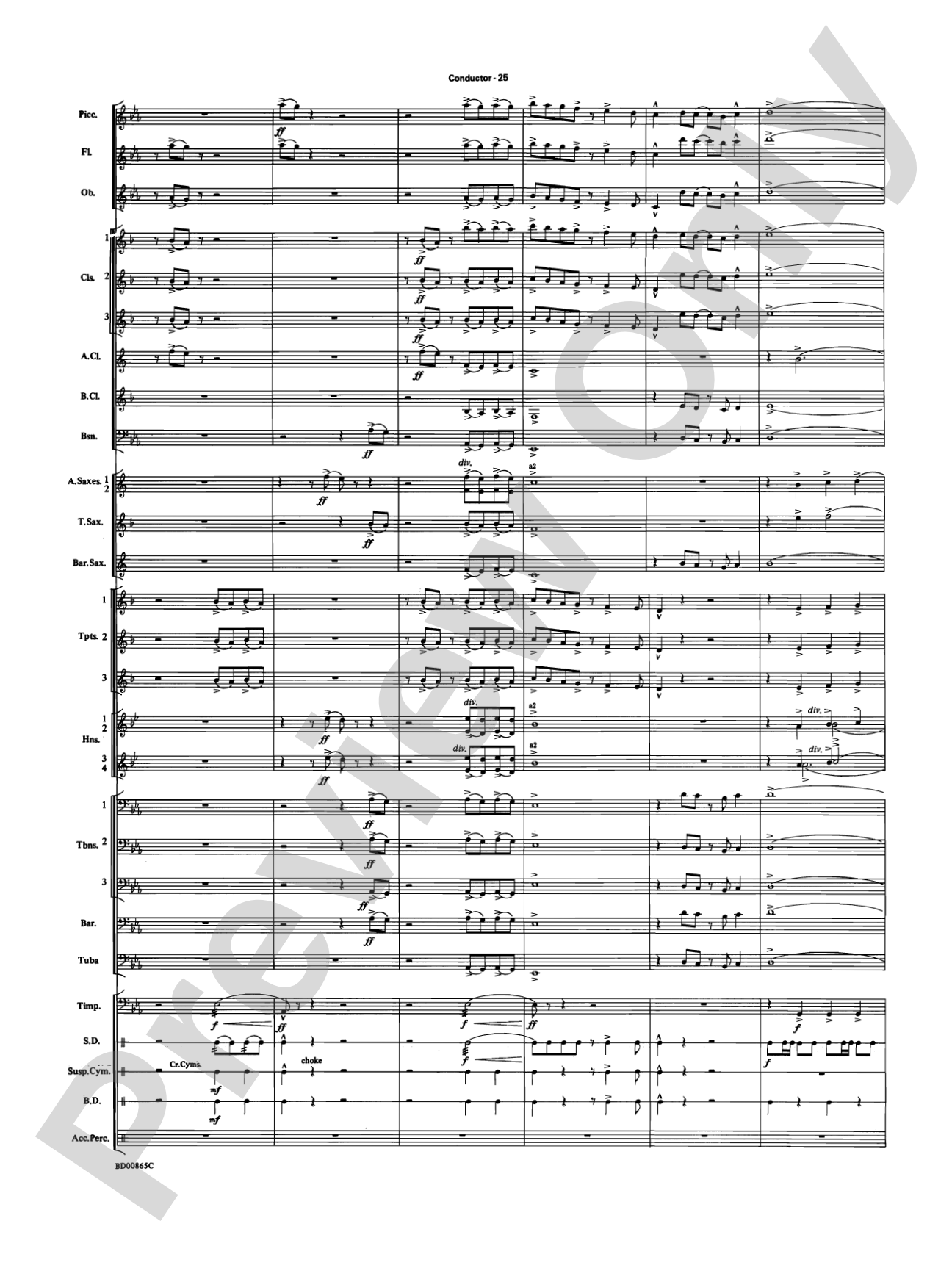 Encounters: Concert Band Conductor Score & Parts