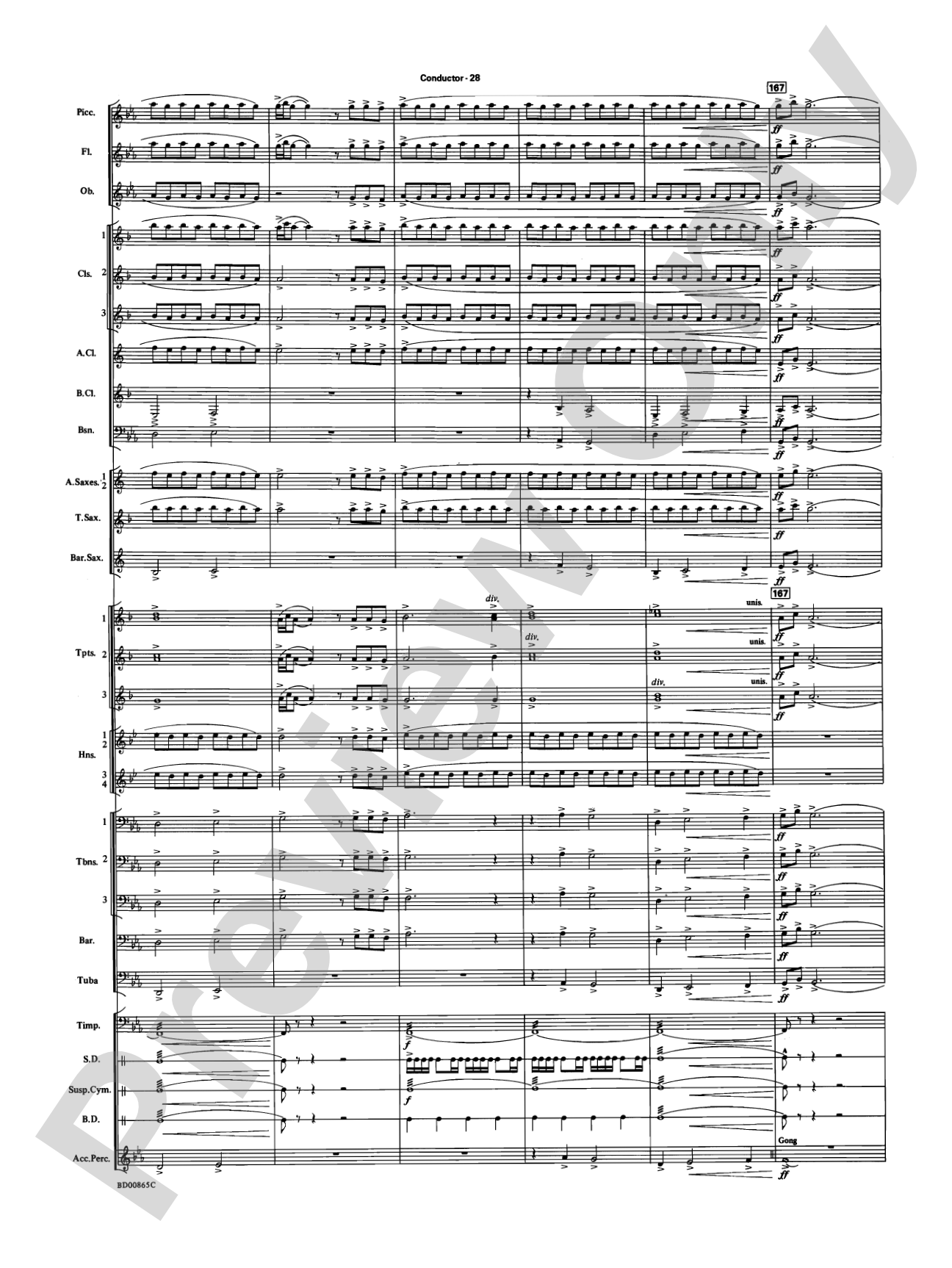 Encounters: Concert Band Conductor Score & Parts
