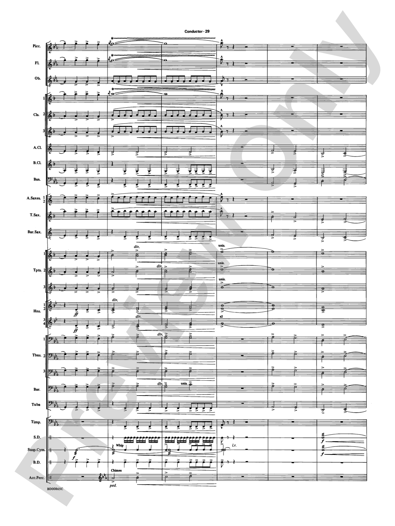 Encounters: Concert Band Conductor Score & Parts