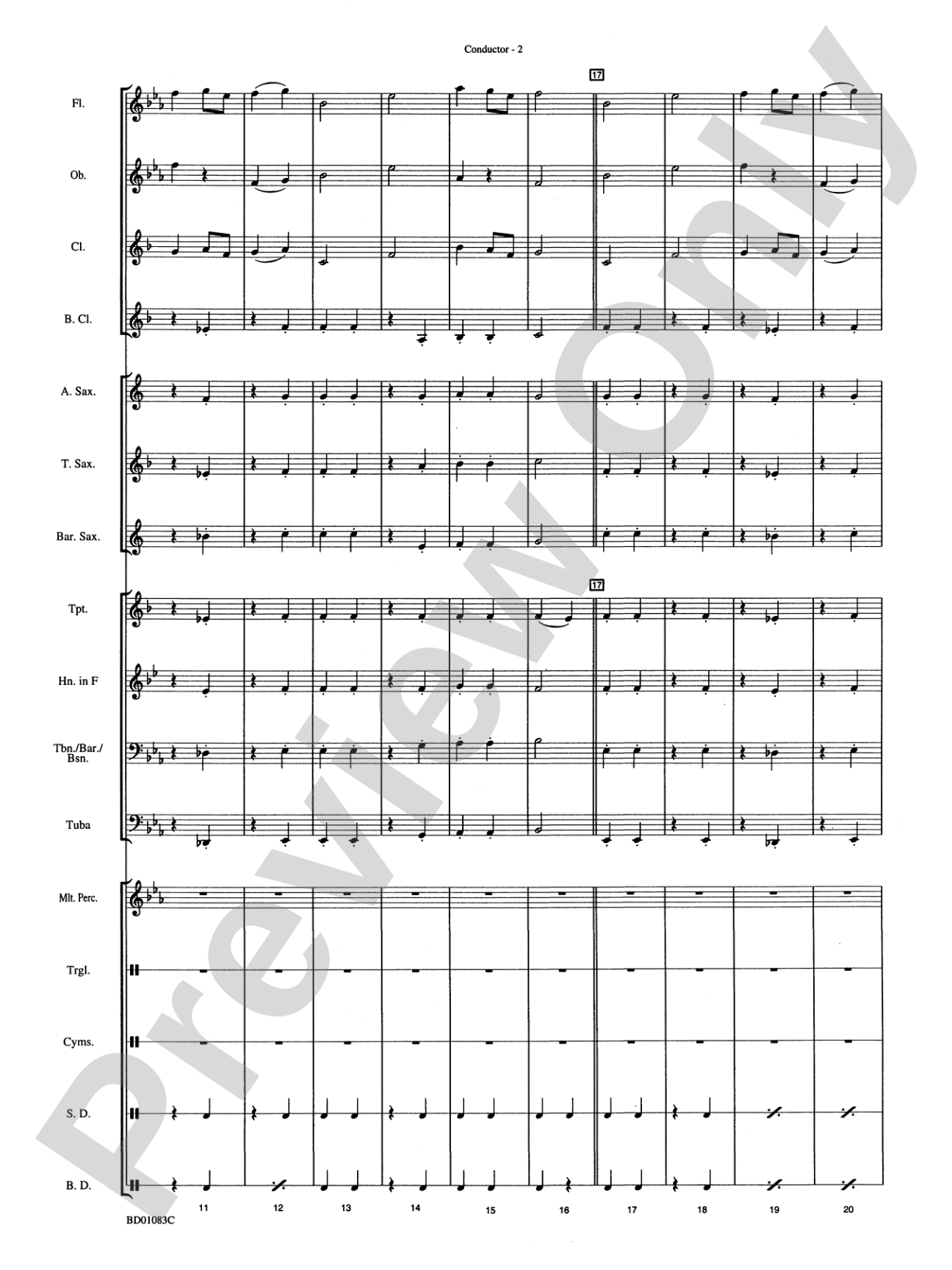 Mount Rushmore: Concert Band Conductor Score & Parts