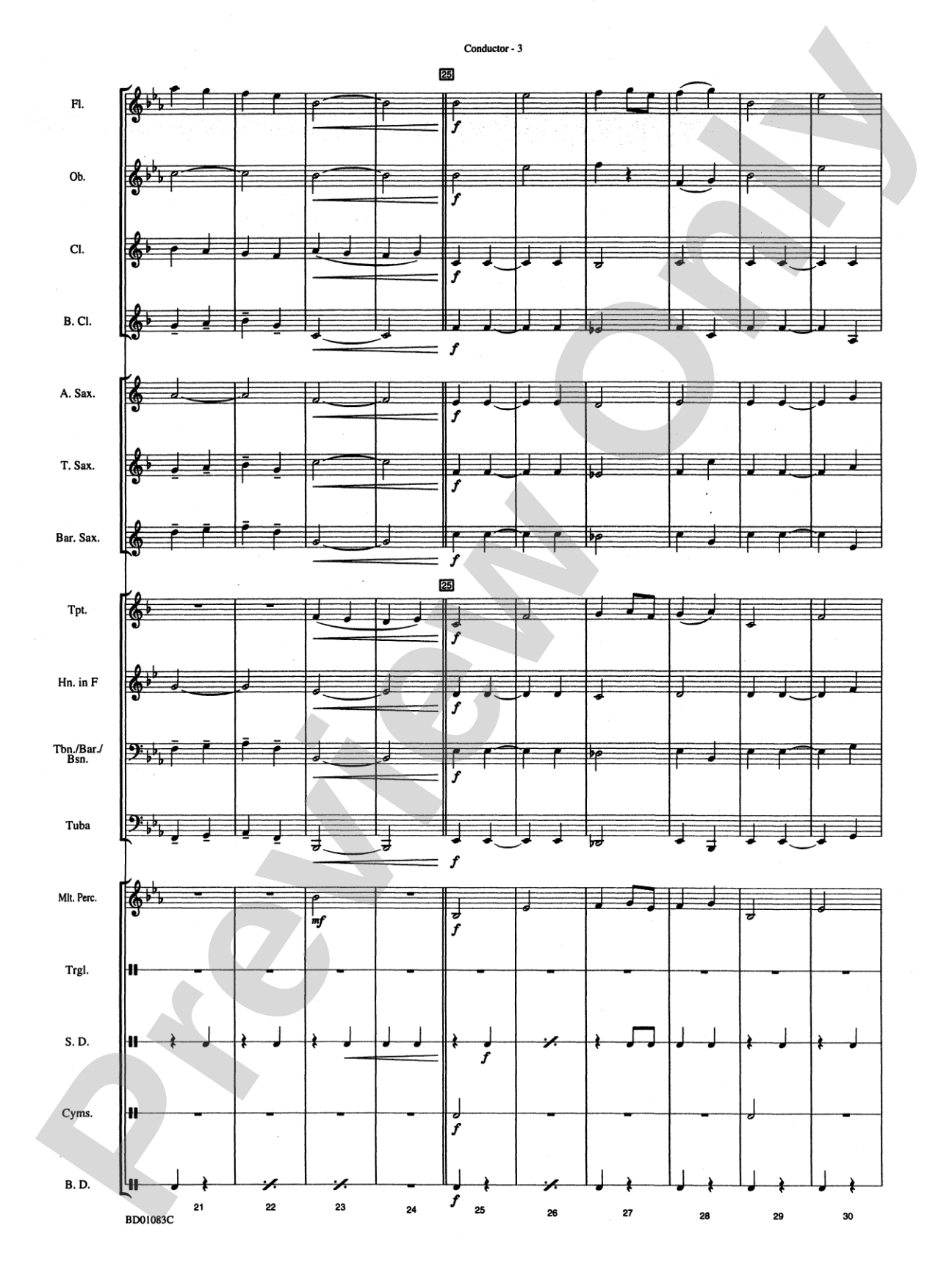 Mount Rushmore: Concert Band Conductor Score & Parts