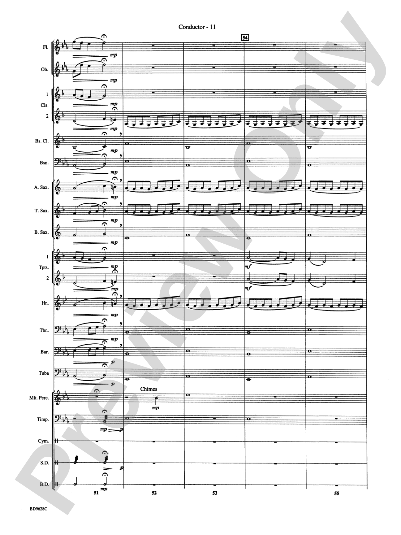 River Songs: Concert Band Conductor Score & Parts