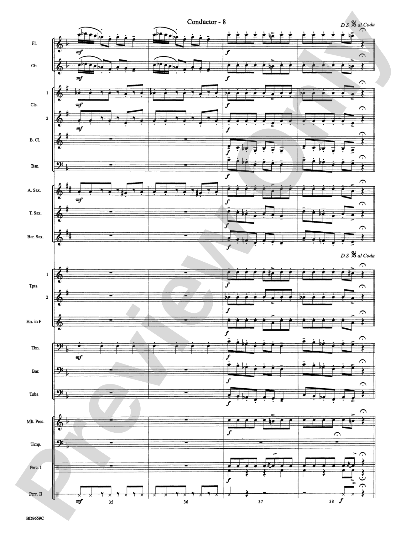 Norwegian Dance No. 2: Concert Band Conductor Score & Parts