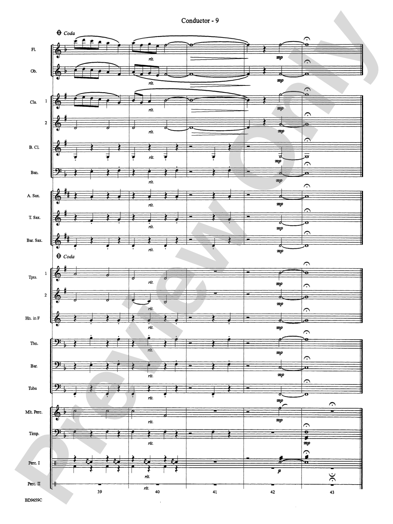 Norwegian Dance No. 2: Concert Band Conductor Score & Parts