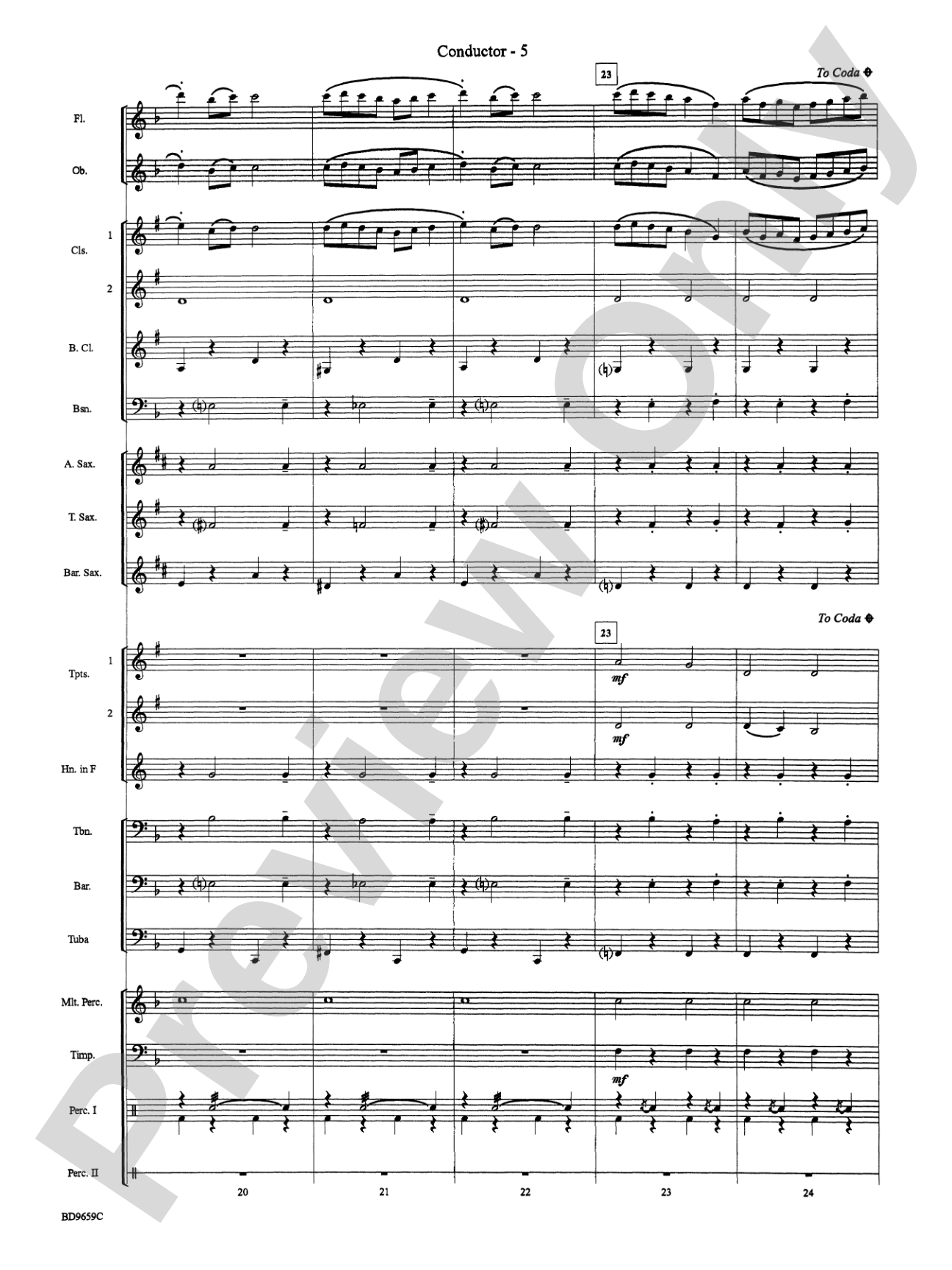 Norwegian Dance No. 2: Concert Band Conductor Score & Parts