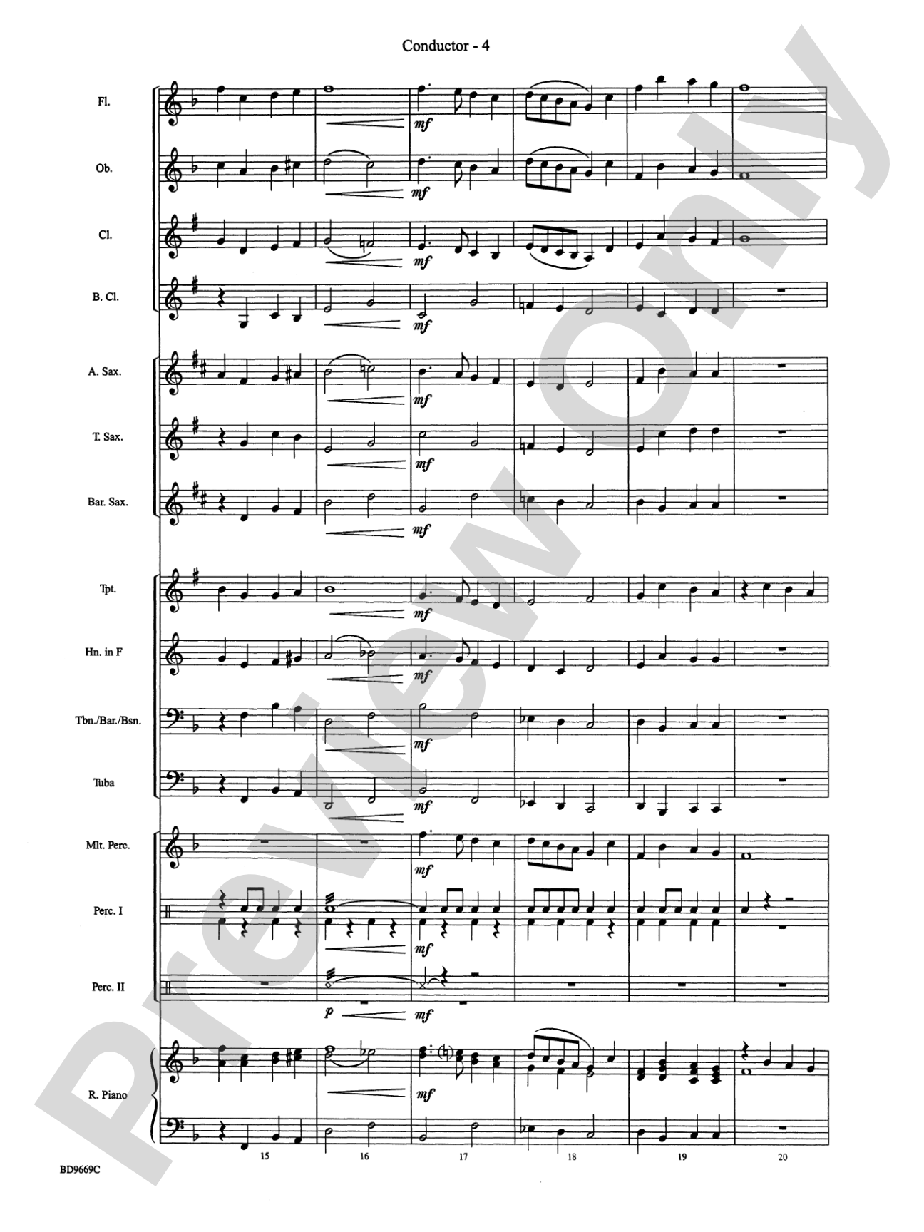 Fantasy on "Chester": Concert Band Conductor Score & Parts