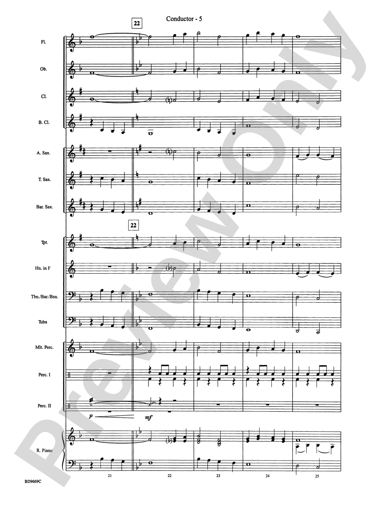 Fantasy on "Chester": Concert Band Conductor Score & Parts