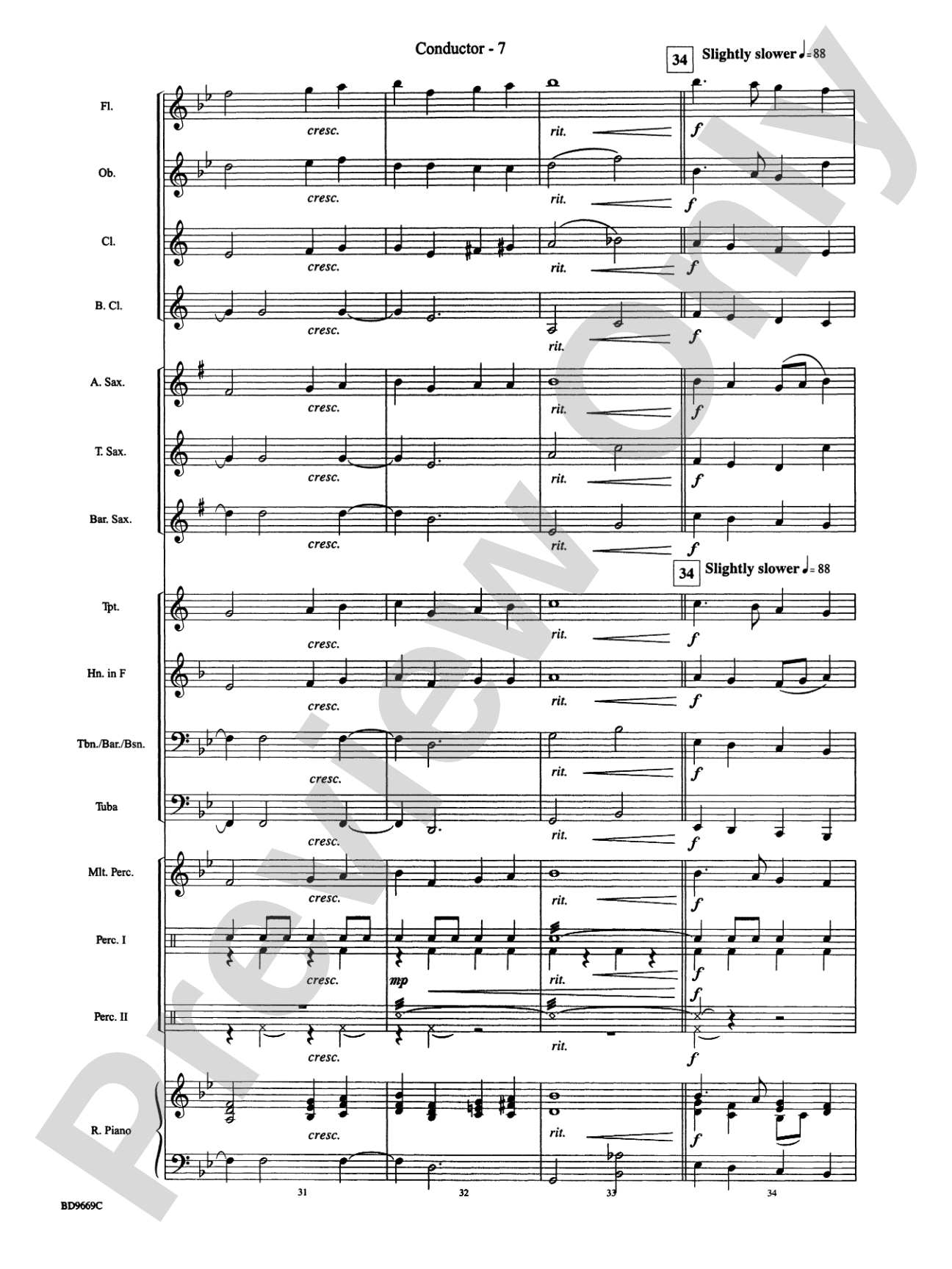 Fantasy on "Chester": Concert Band Conductor Score & Parts