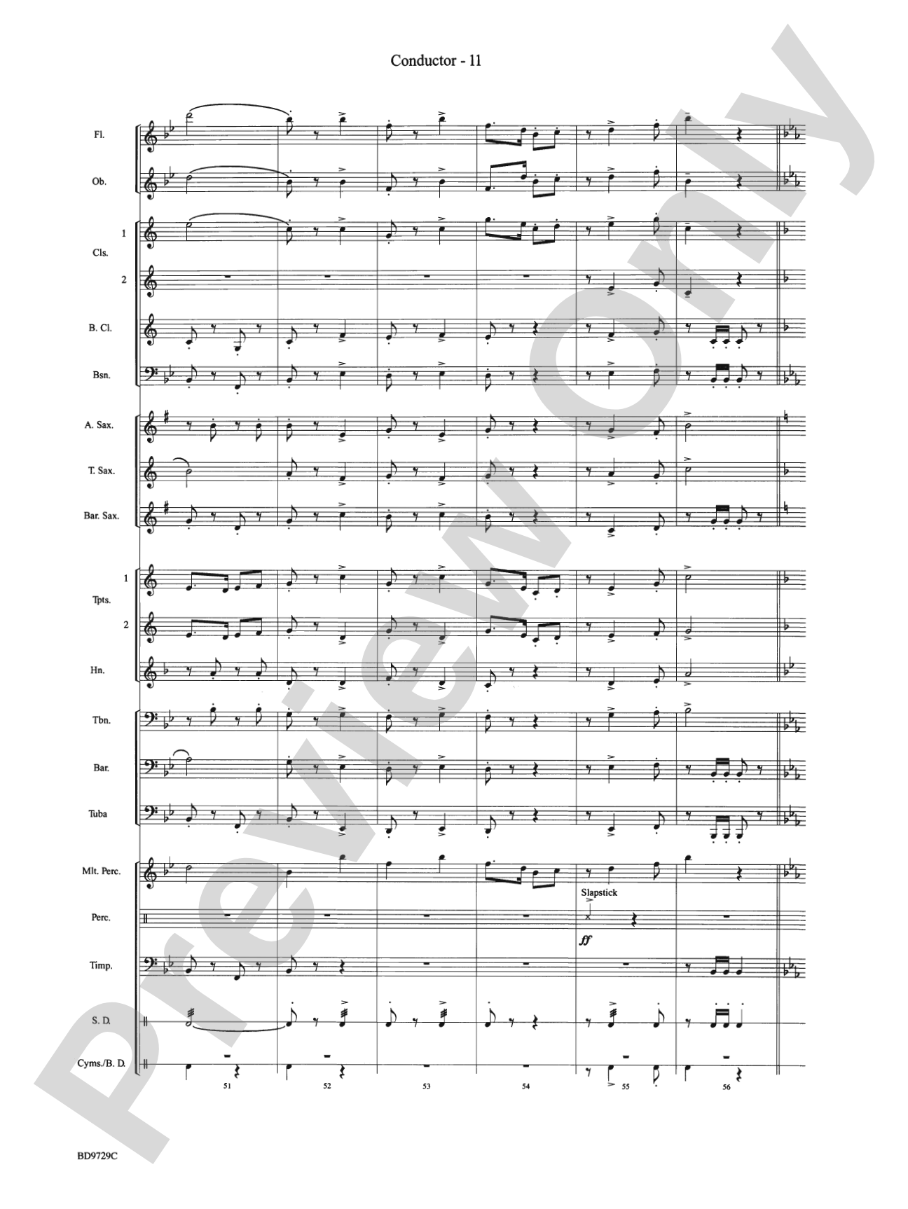 Westwood Trail: Concert Band Conductor Score & Parts