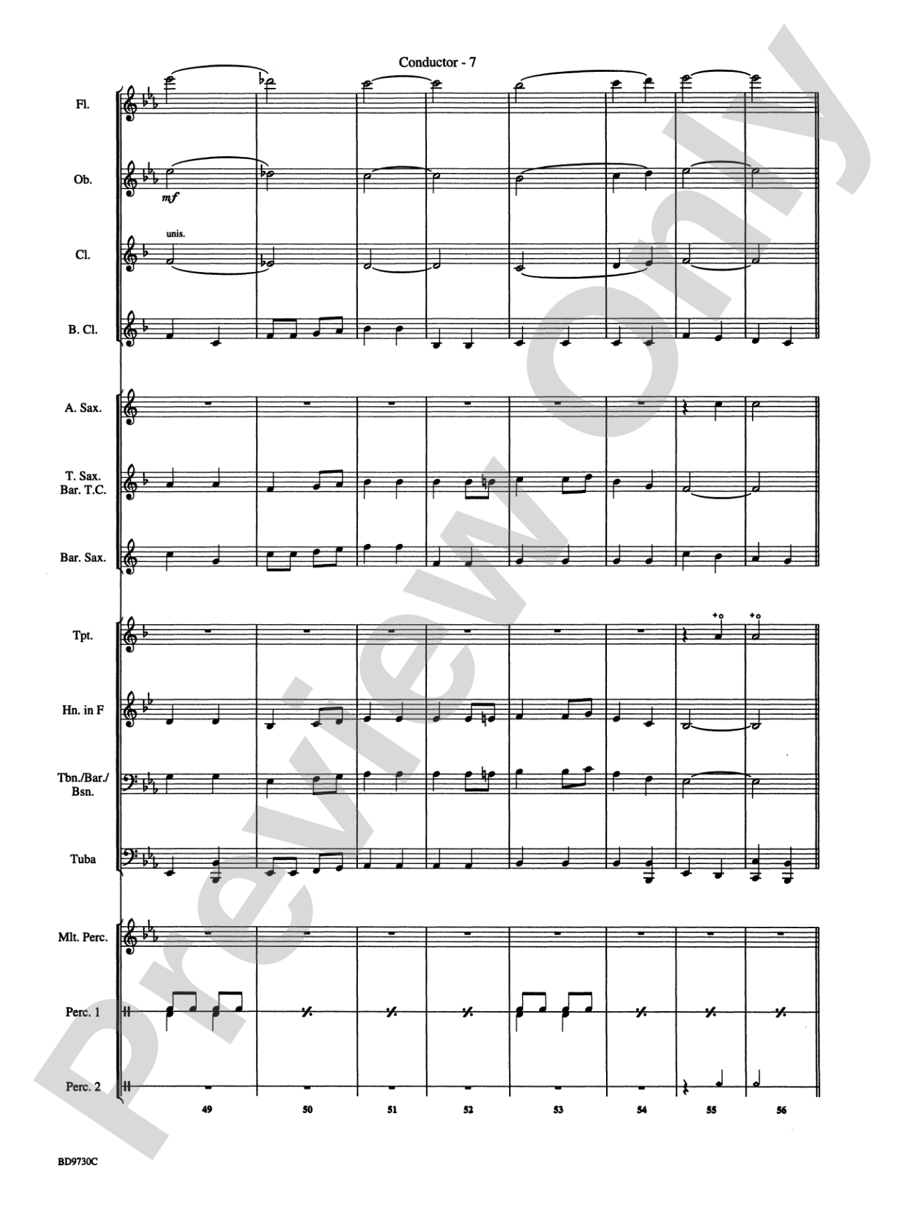 New River Train (American Folk Song): Concert Band Conductor Score & Parts