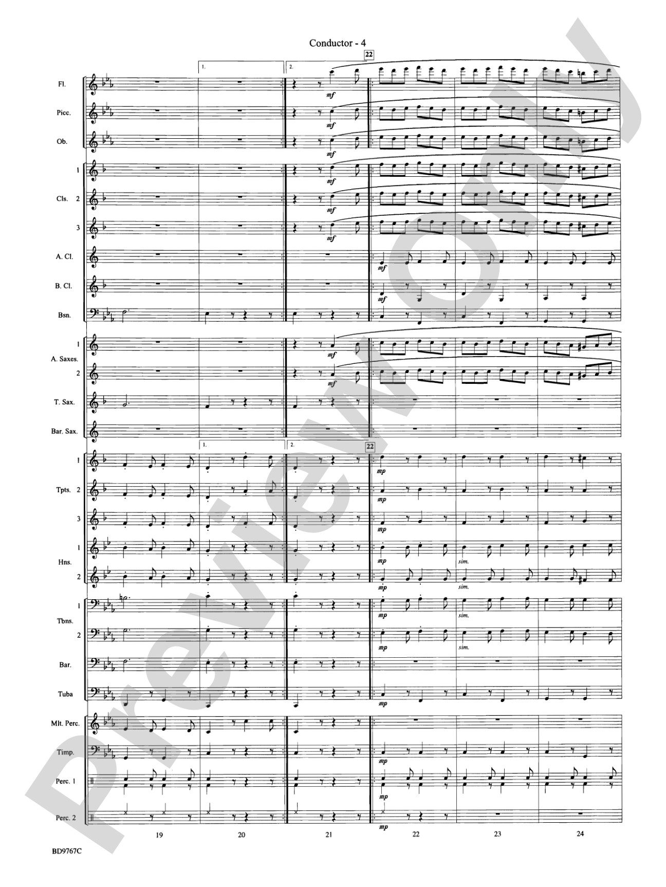 Viva Italia!: Concert Band Conductor Score & Parts