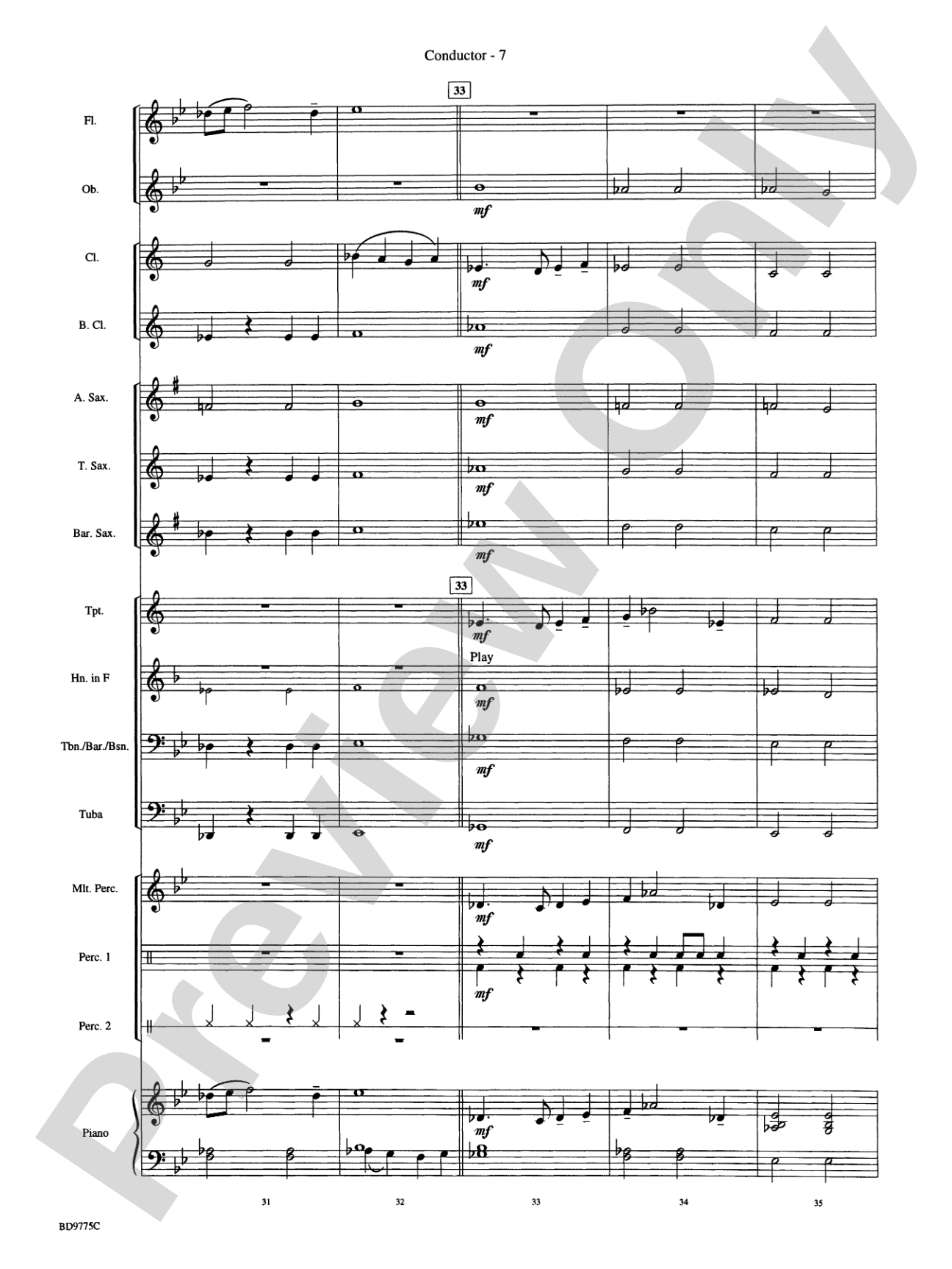 Flutopia (featuring your Flute Section): Concert Band Conductor Score & Parts