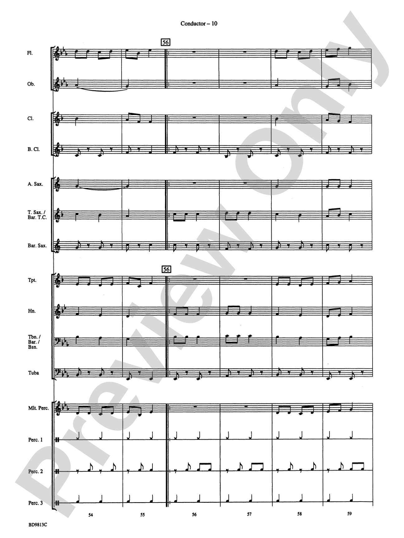 Along the Western Trail: Concert Band Conductor Score & Parts